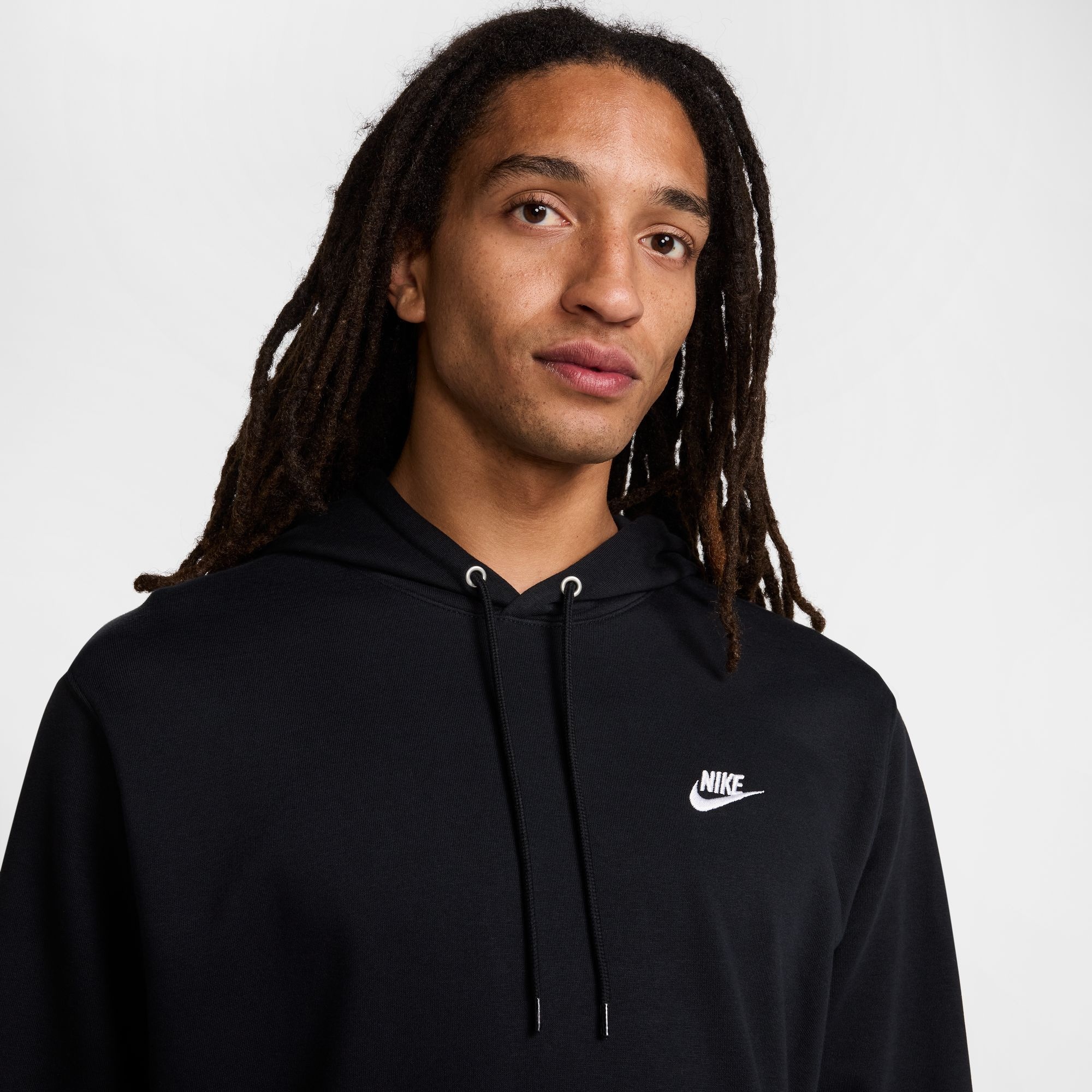 Nike Sportswear Kapuzensweatshirt »Nike Club Men's French Terry Pullover Hoodie«, für Erwachsene, sportlicher Stil, aus Baumwolle und Polyester
