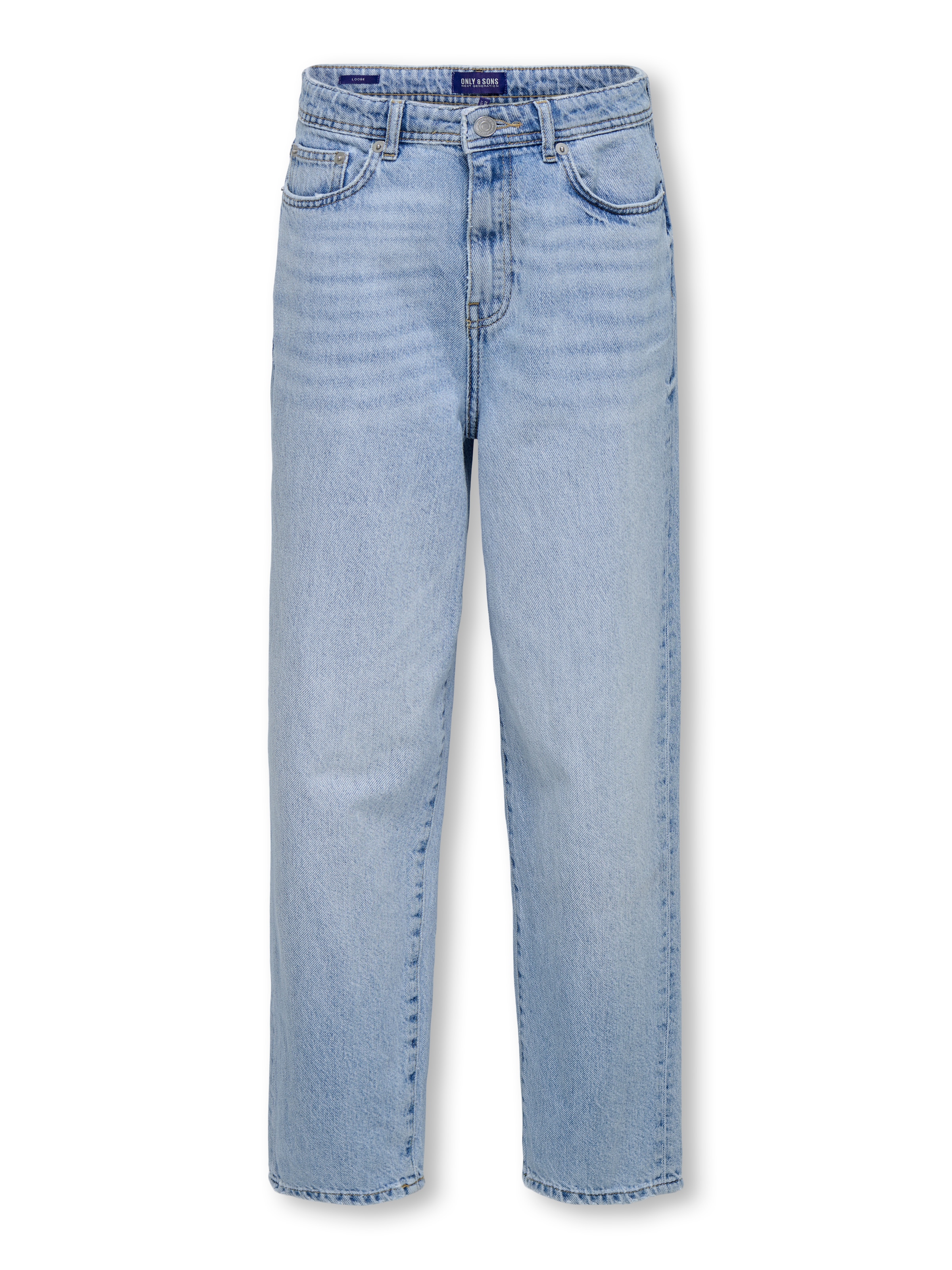 ONLY & SONS junior Loose-fit-Jeans »OSJFADE LOOSE LB 5011 TAI DNM NOOS« Baumwolle, loose fit