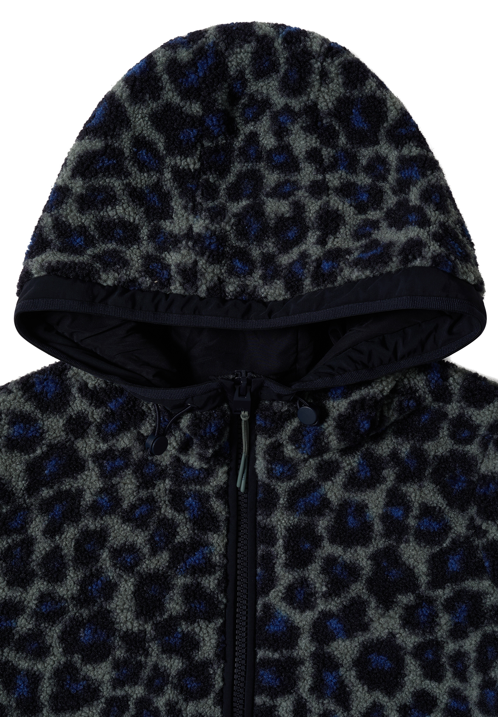 Cecil Fellimitatjacke mit Kapuze mit Teddy-Futter und Teddy-Kapuze
