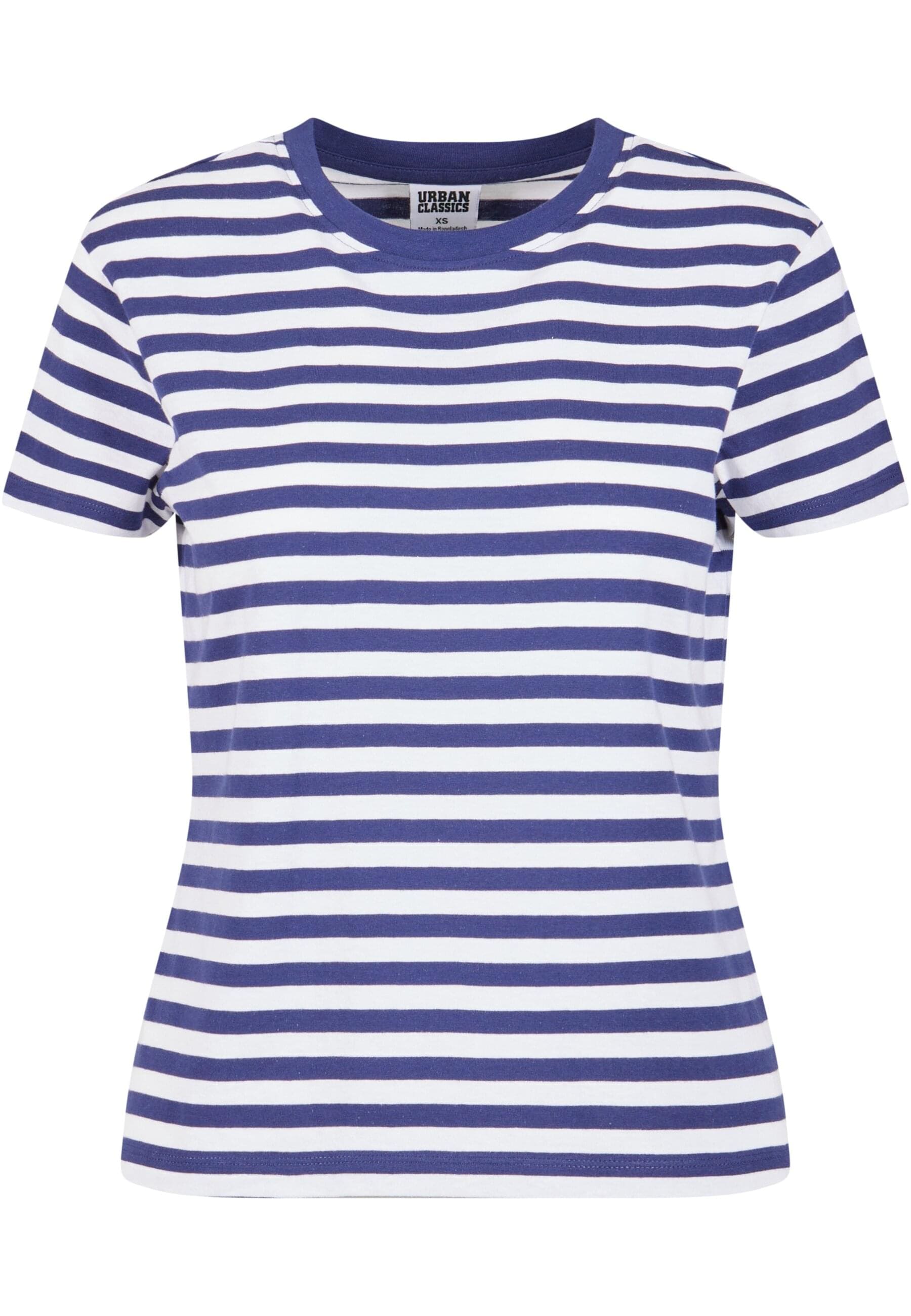URBAN CLASSICS T-Shirt "Urban Classics Damen Ladies Regular Striped Tee", ( günstig online kaufen