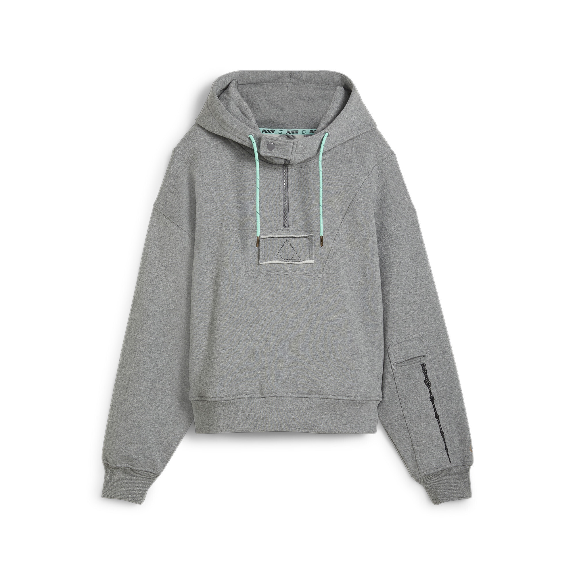 Hoodie »PUMA HOOPS x HARRY POTTER™ Top mit kurzem Reißverschluss Damen«