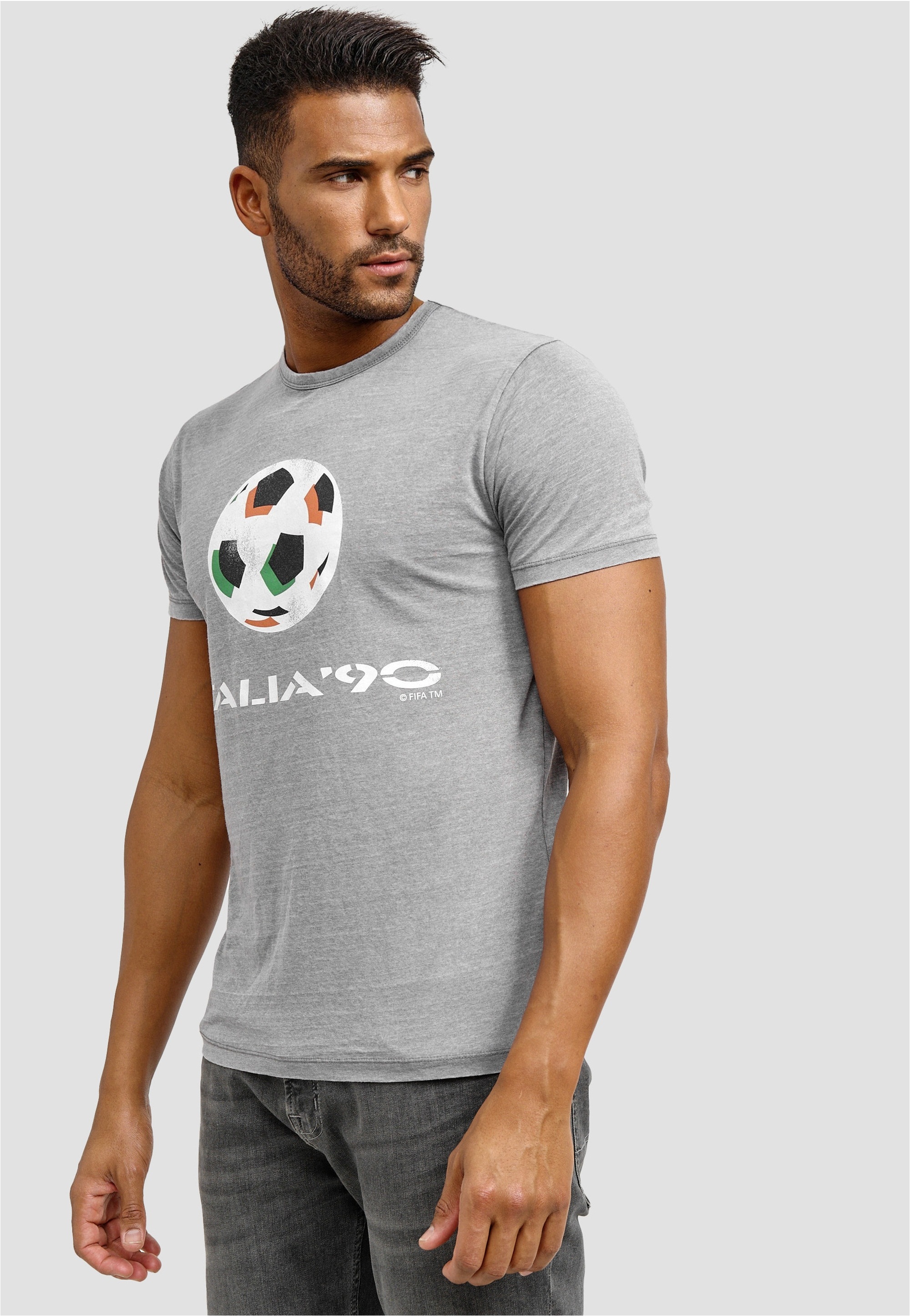 Recovered T-Shirt »FIFA World Cup 1990«, im Retro-Look