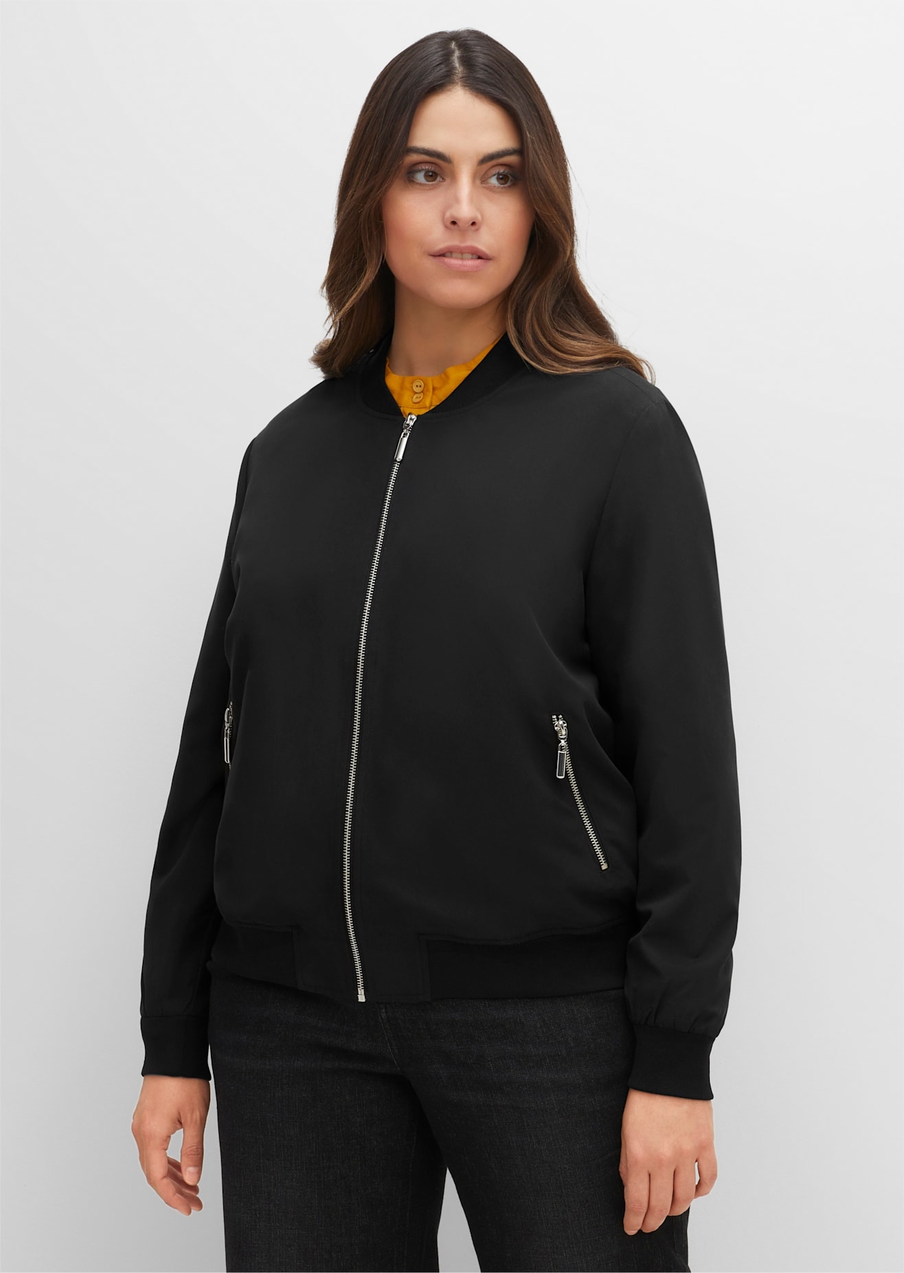 Sheego Blouson, ohne Kapuze günstig online kaufen