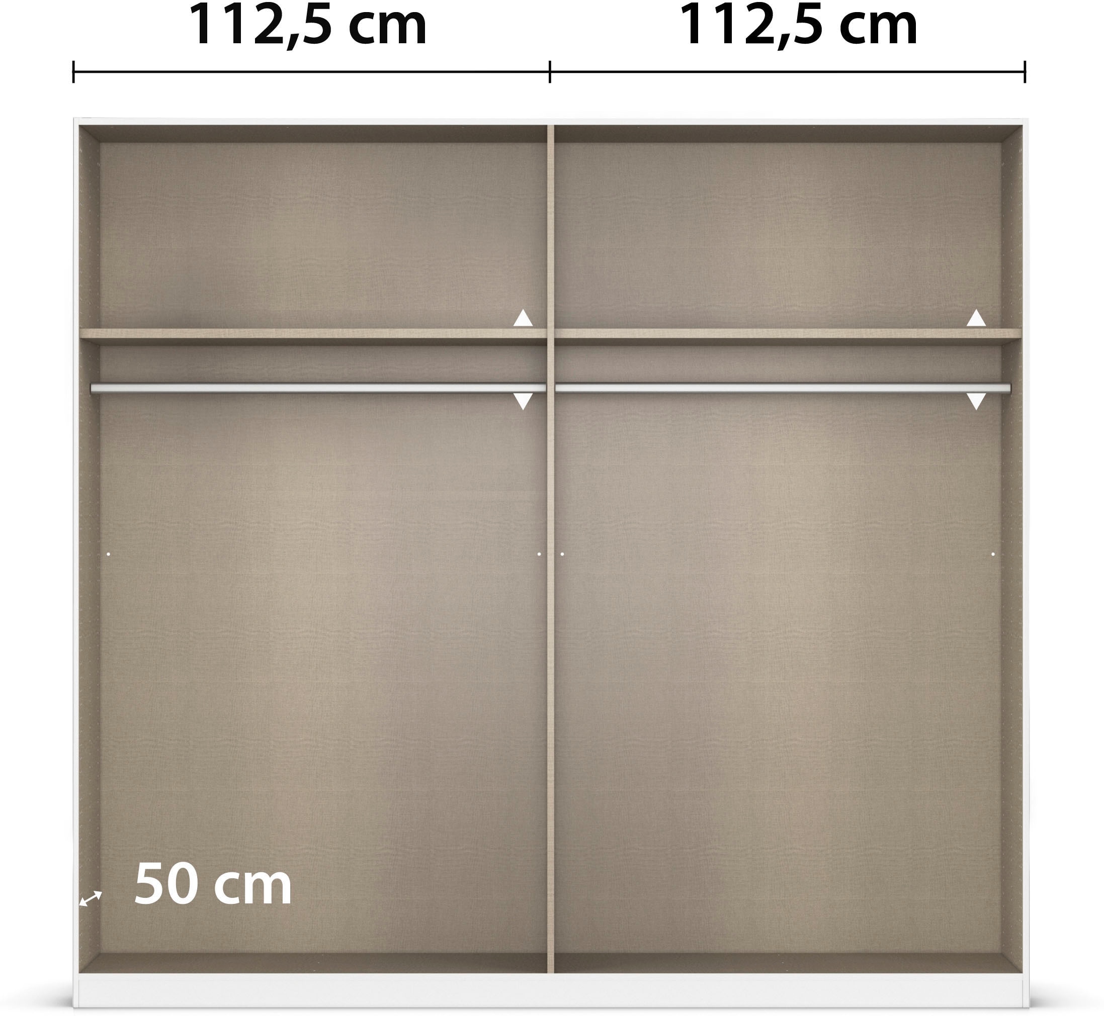 rauch Schlafzimmer-Set »Komplettzimmer Komplettschlafzimmer Komplett Set LAMELLA« Set, Schrank 226cm Bett 160/180cm in 3 Ausstattungen BASIC/CLASSIC/PREMIUM, 4 tlg. tlg.