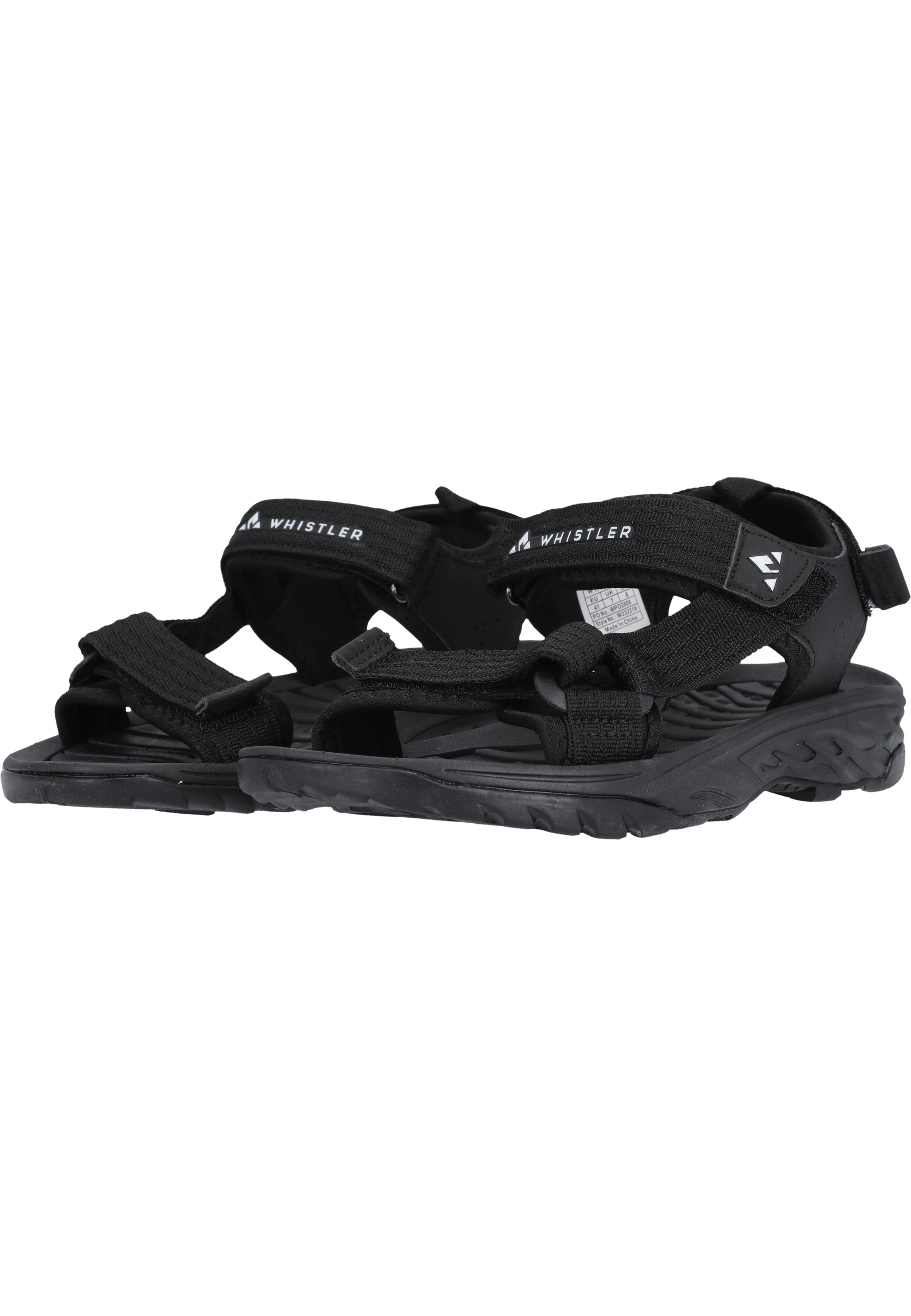 Sandale WHISTLER "Zakim M", Herren, Gr. 46, schwarz, Polyurethane, Schuhe Sandale, mit griffiger Anti-Rutsch-Sohle 3