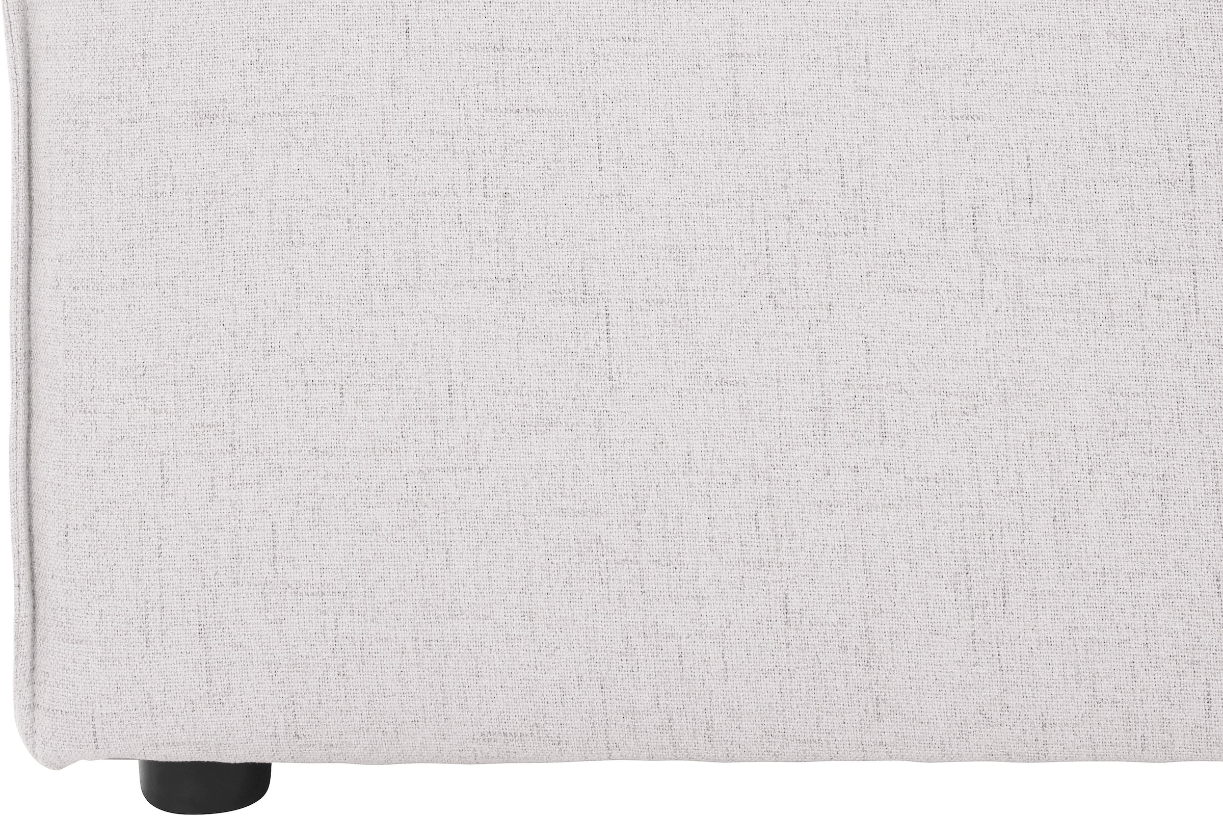 Ottomane OTTO HOME "Nöre", beige (creme), B:138cm H:86cm T:128cm, 100% Polyester, Sofas, Ottomane, kurzes Lounge-Modul - zum Zusammenstellen, Breite 138 cm, Tiefe 128 cm 3