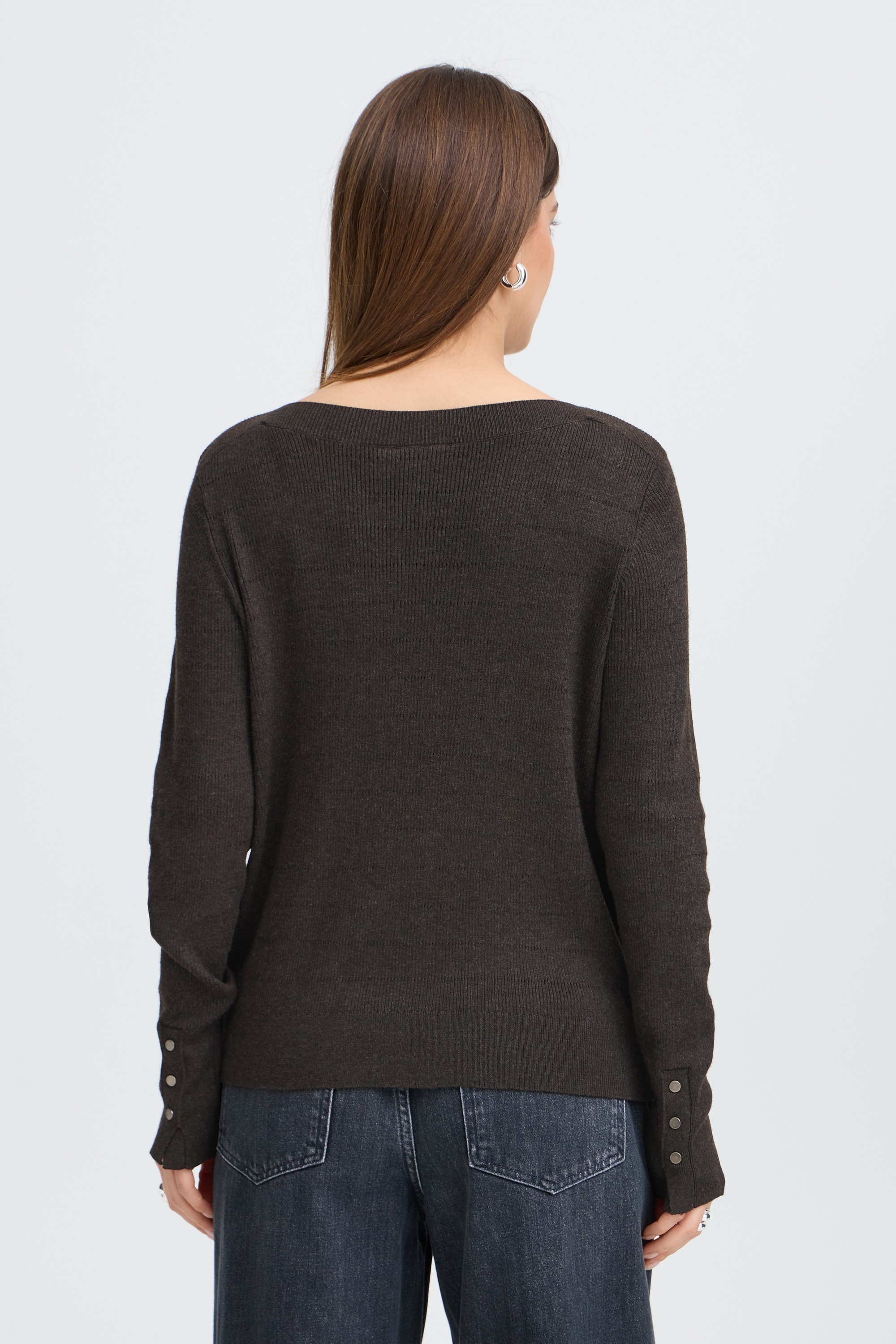 Pulz Jeans Strickpullover »Damen Langarm PZSARA«