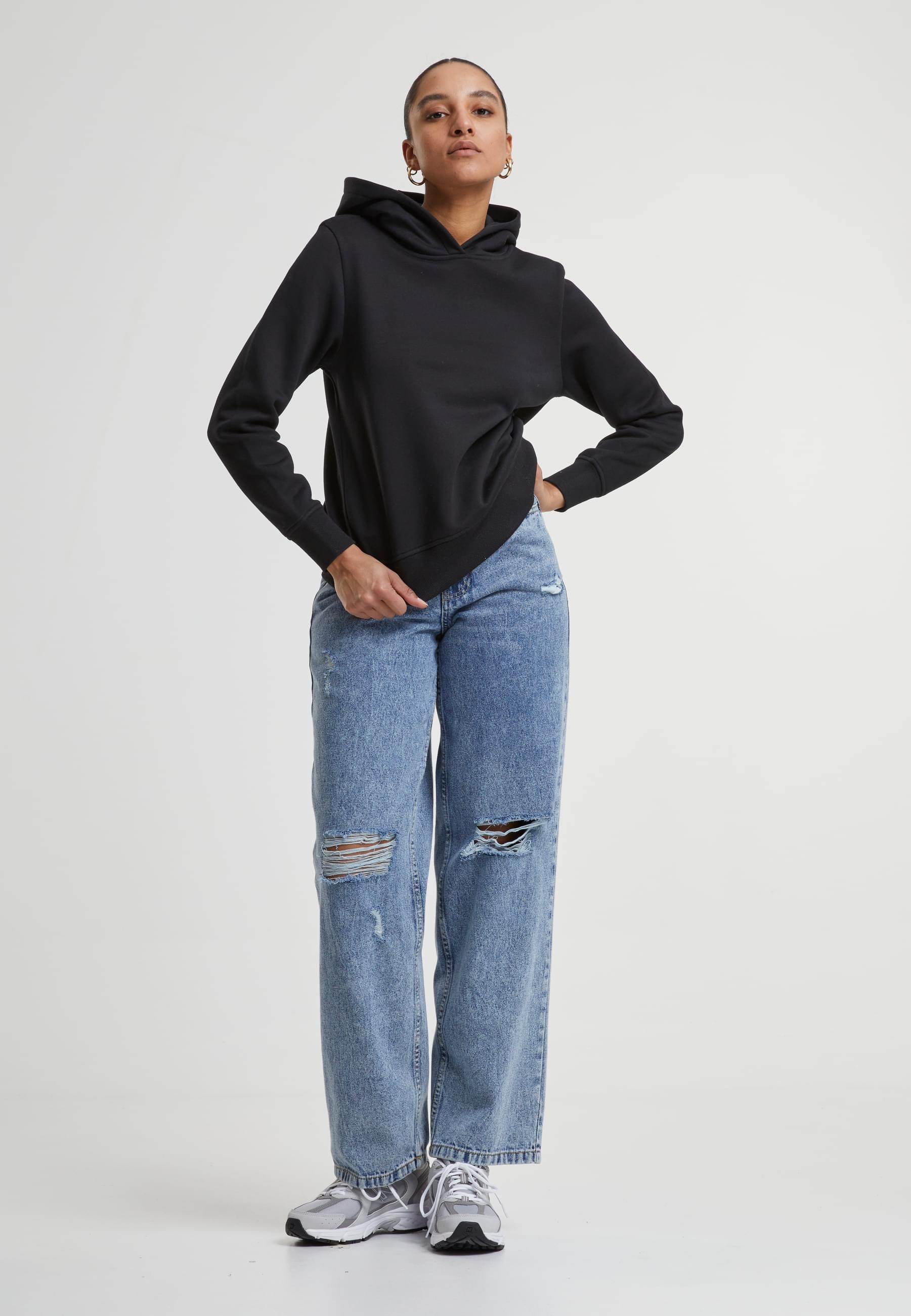 URBAN CLASSICS Kapuzenpullover »Urban Classics Ladies Regular Hoodie«, (1 tlg.)