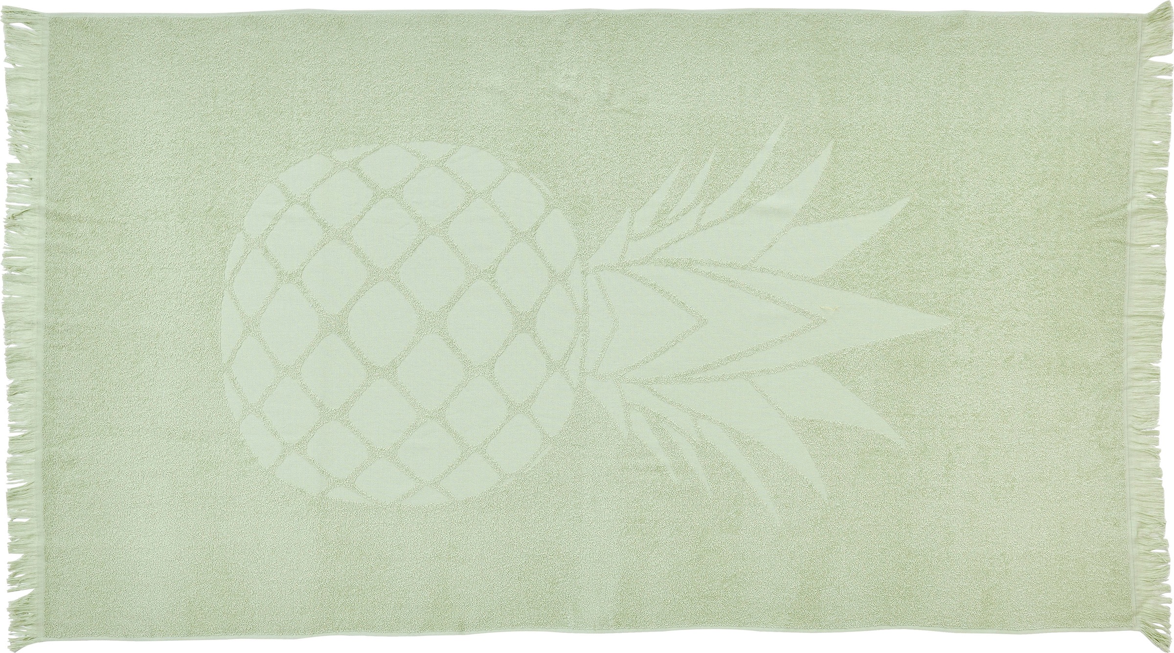 done. Hamamtücher "Pineapple", (1 St., Hamamtuch 90 x 160 cm), saugfähige Frottier-Innenseite, ideal als Sauna- oder Str