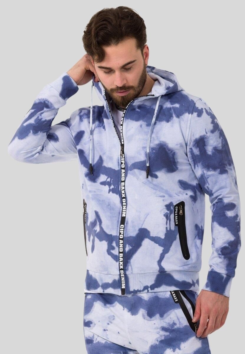 Cipo & Baxx Trainingsanzug »HOMEWEAR«, mit Allover-Musterung