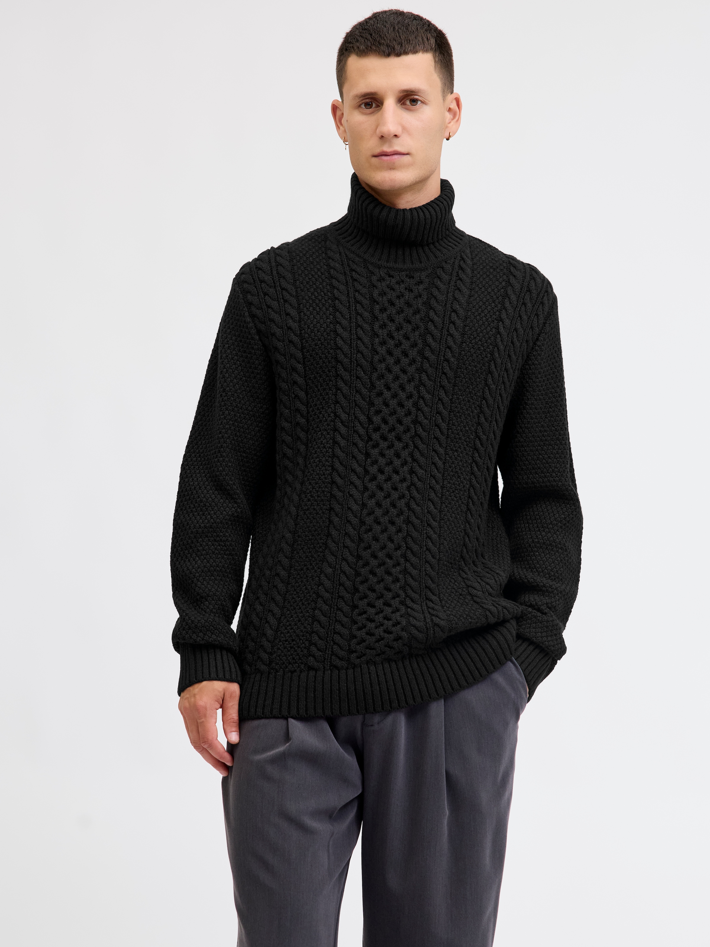 Jack & Jones Rollkragenpullover "JJPAUL KNIT ROLL NECK" günstig online kaufen