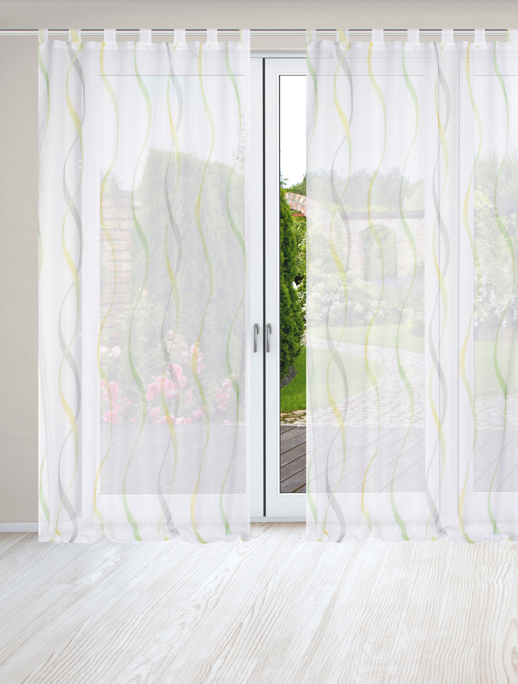 HOME WOHNIDEEN "SCHLAUFENSCHAL" Schlaufen 2 Stk. tlg. 2er Pack Schlaufensch günstig online kaufen