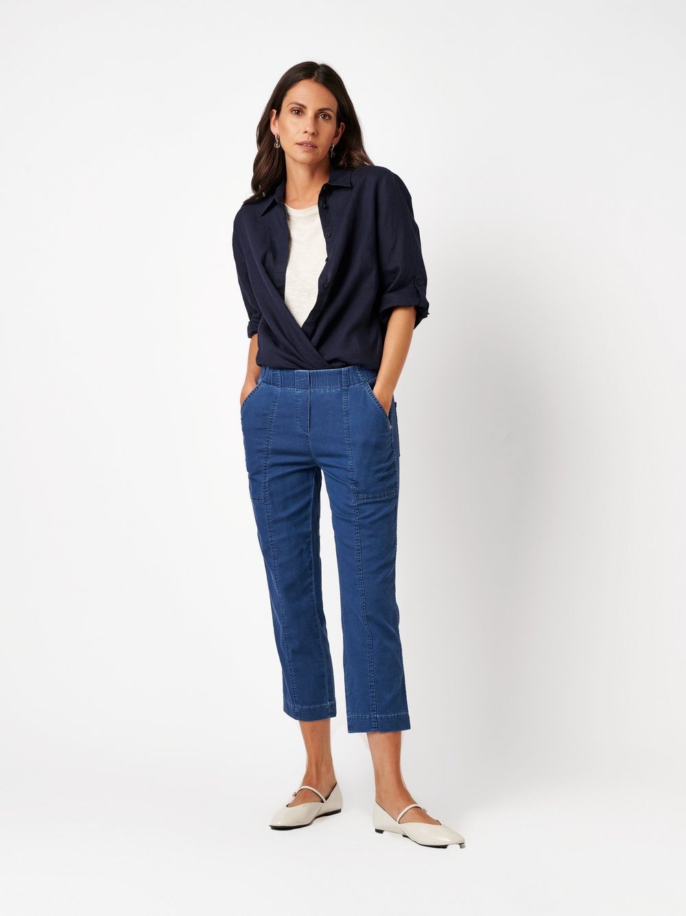 TONI 3/4-Hose mit Stretch