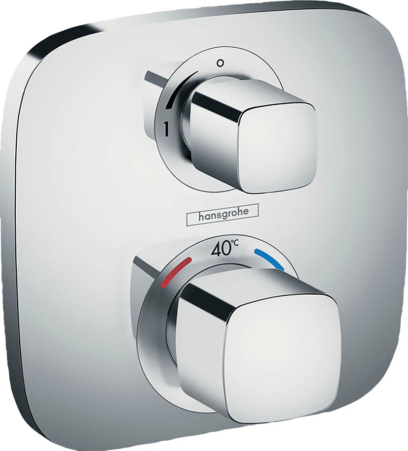 Brausethermostat »Ecostat E«, Unterputz für 1 Funktion, chrom