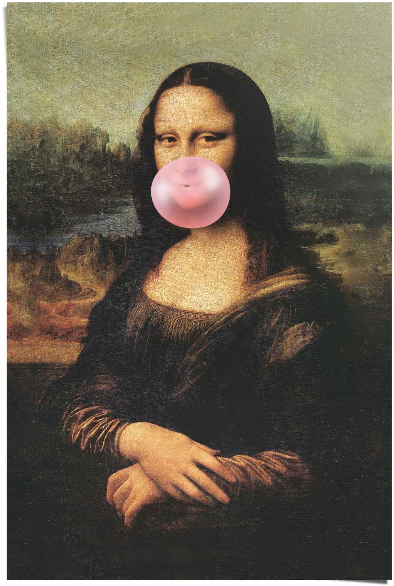 Reinders! Poster »Leonardo Da Vinci Kaugummi«, (1 St.)