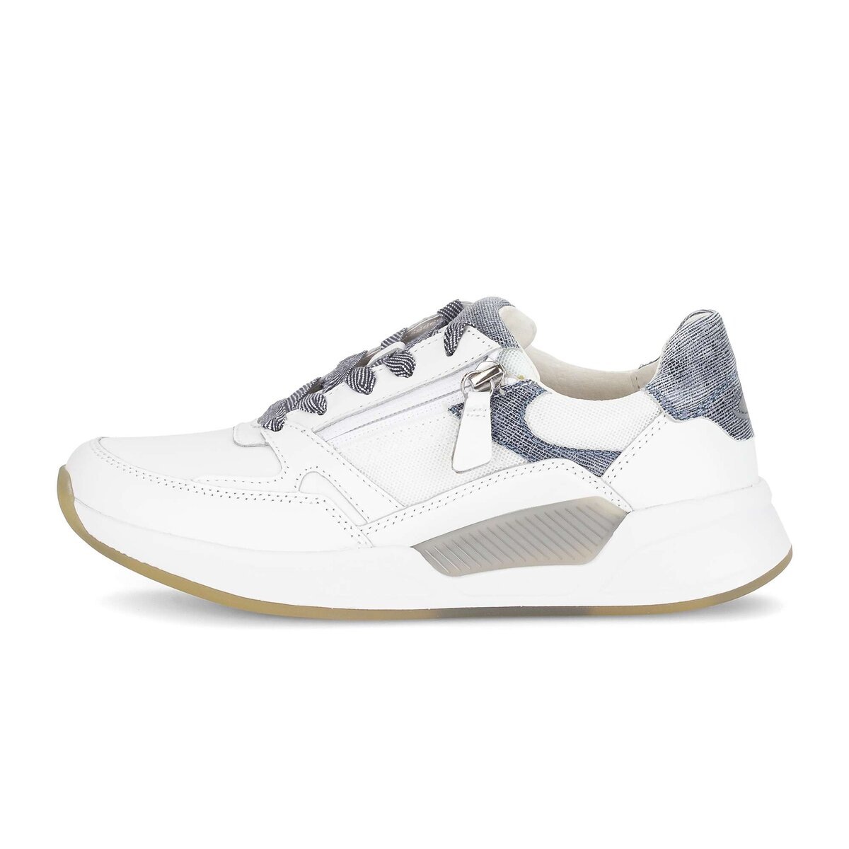 Gabor Sneaker "Sneaker low Materialmix Leder/Lederimitat" günstig online kaufen