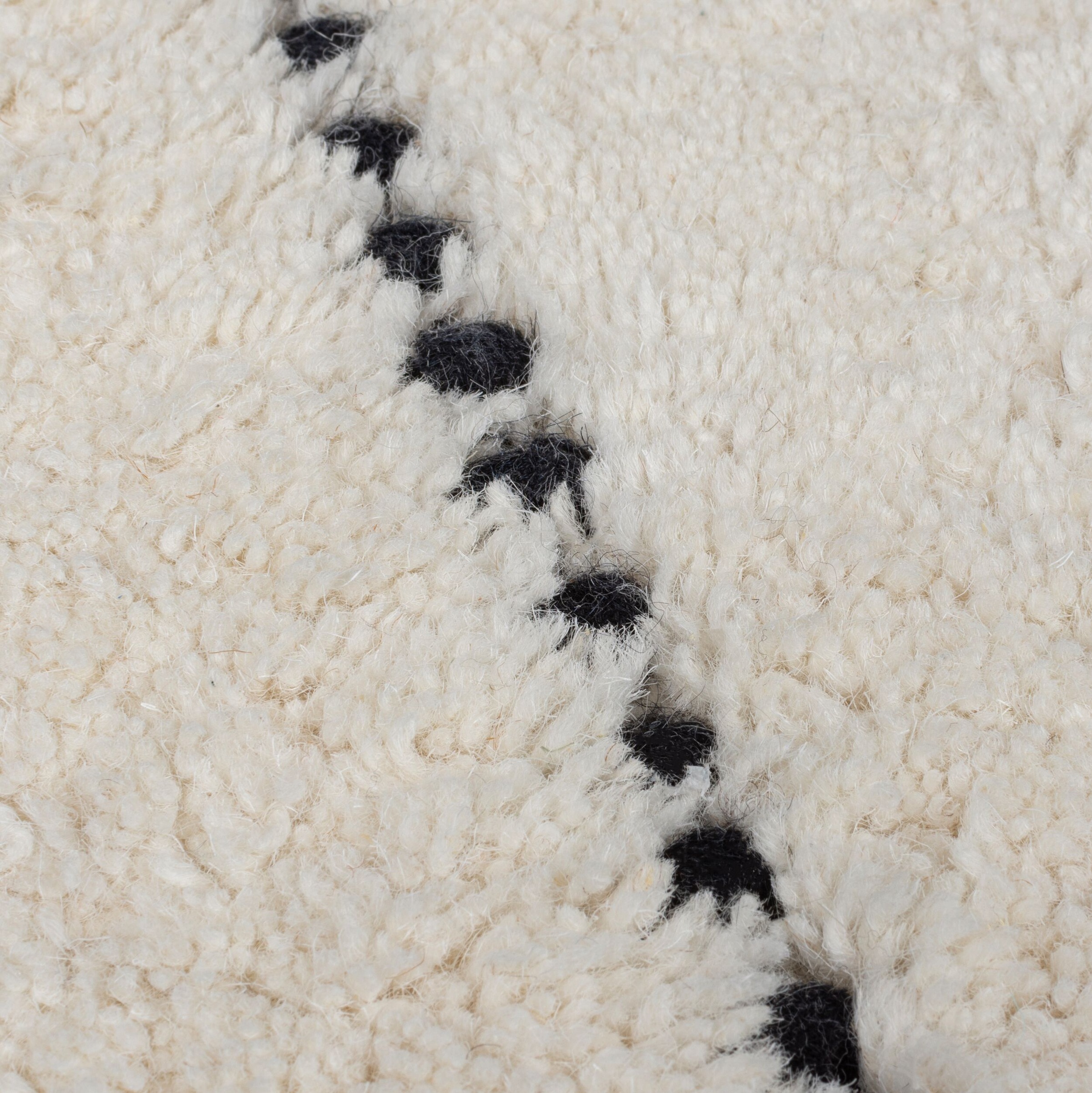 FLAIR RUGS Wollteppich "Dottie Linear" rechteckig 6 mm Höhe natürlich wärme günstig online kaufen