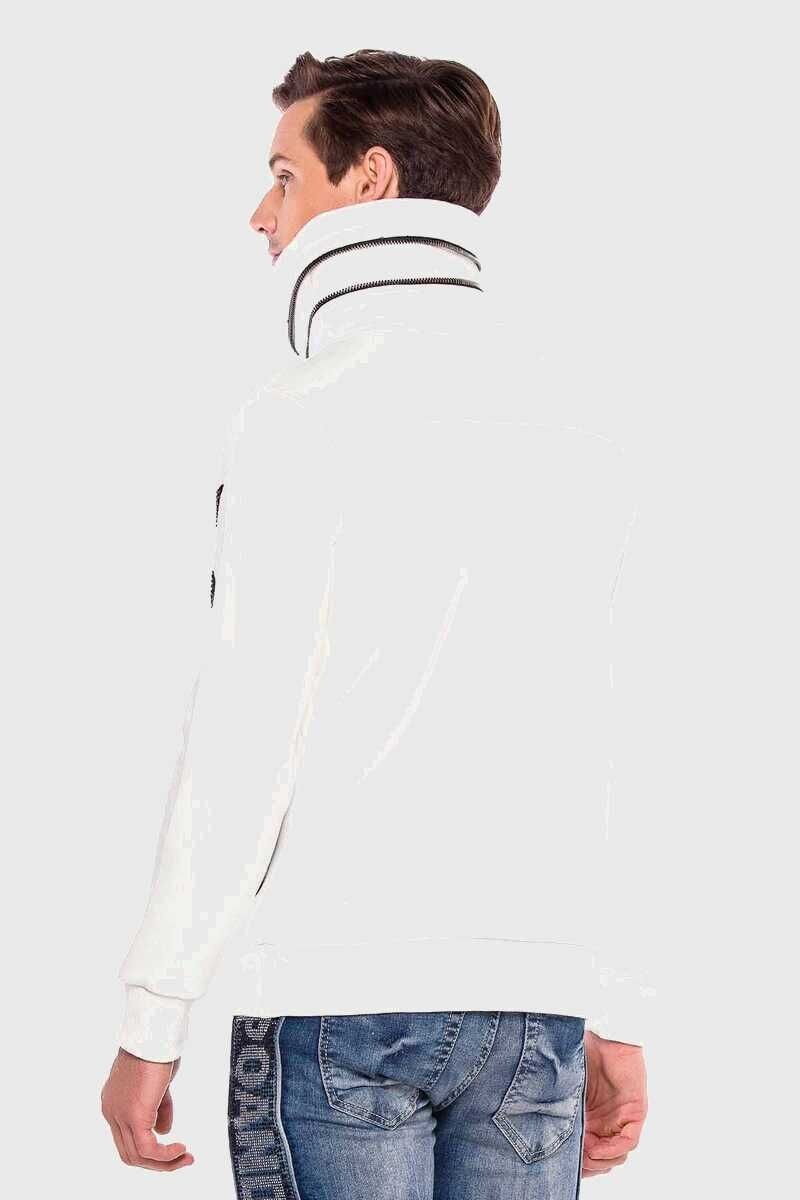 Cipo & Baxx Sweatshirt "Sweatshirts" 1 Stk. tlg. mit hohem Kragen günstig online kaufen