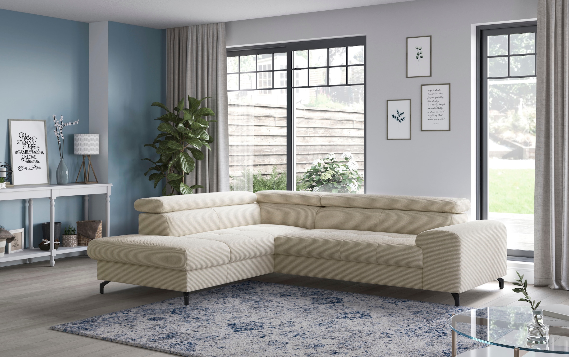COTTA Ecksofa "Aura" günstig online kaufen
