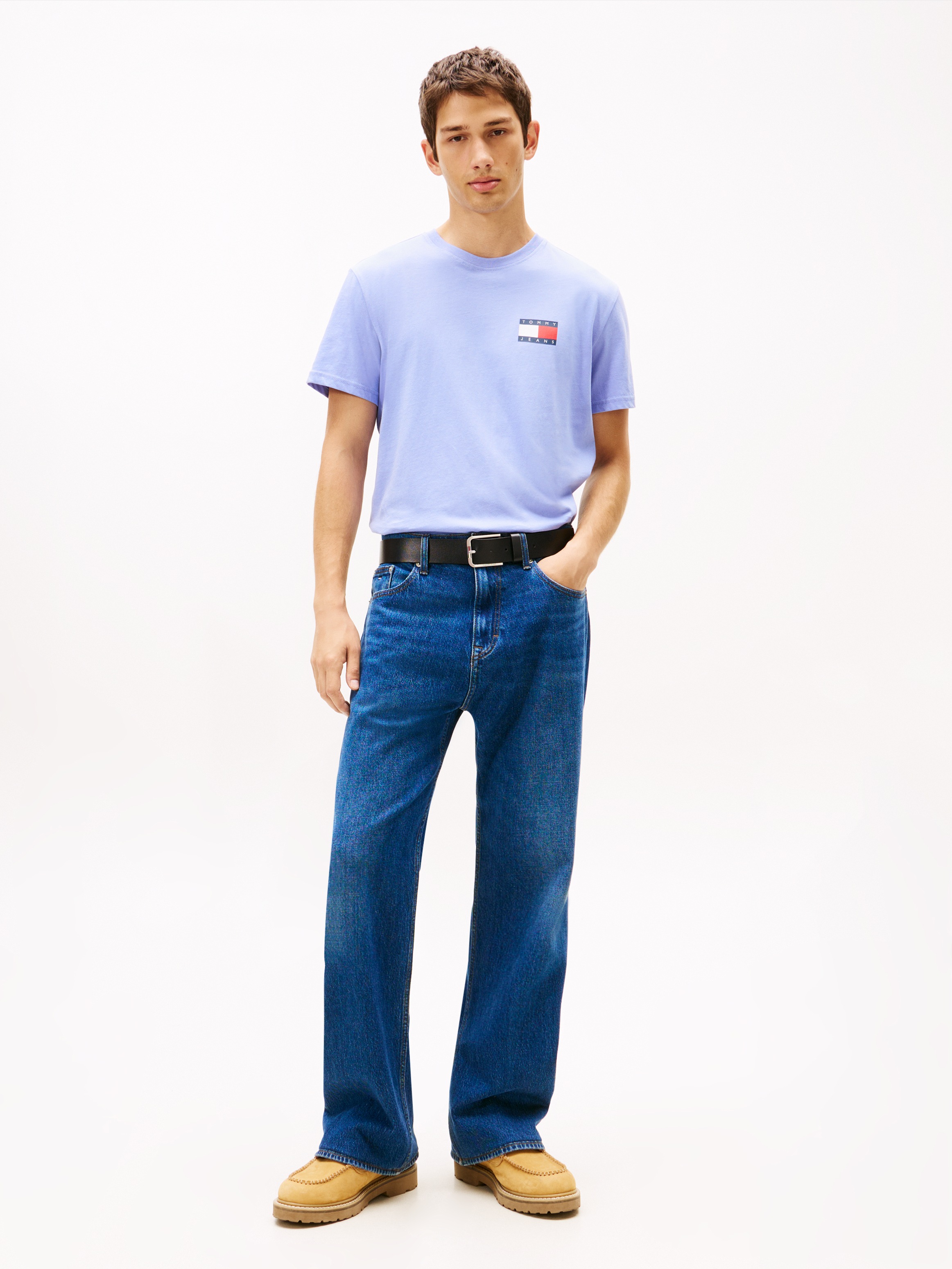 Thumbnail - Tommy Jeans T-Shirt "TJM SLIM ESSENTIAL FLAG TEE EXT"