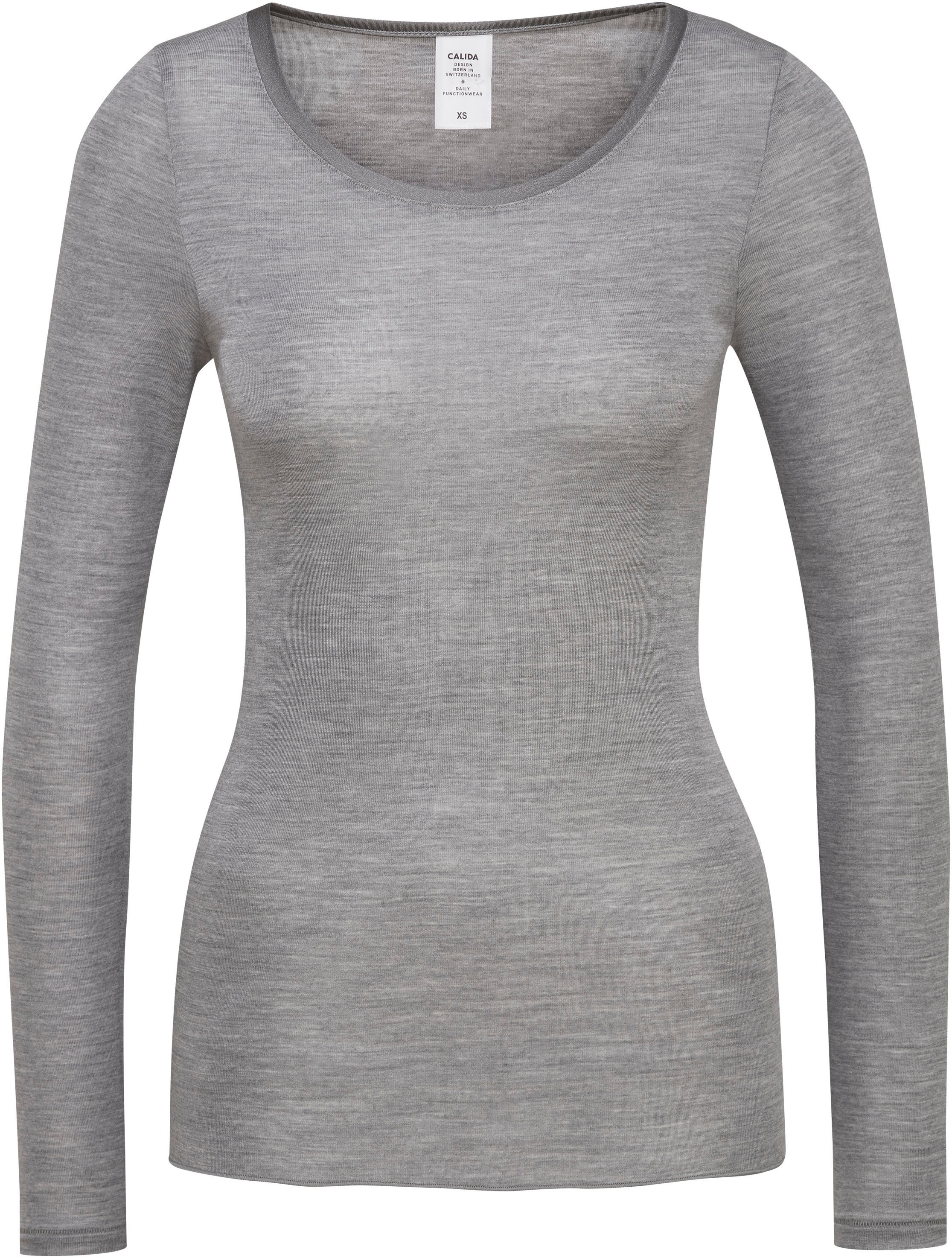 CALIDA Langarmshirt "True Confidence", Rundhals, Feinripp, atmungsaktiv, We günstig online kaufen