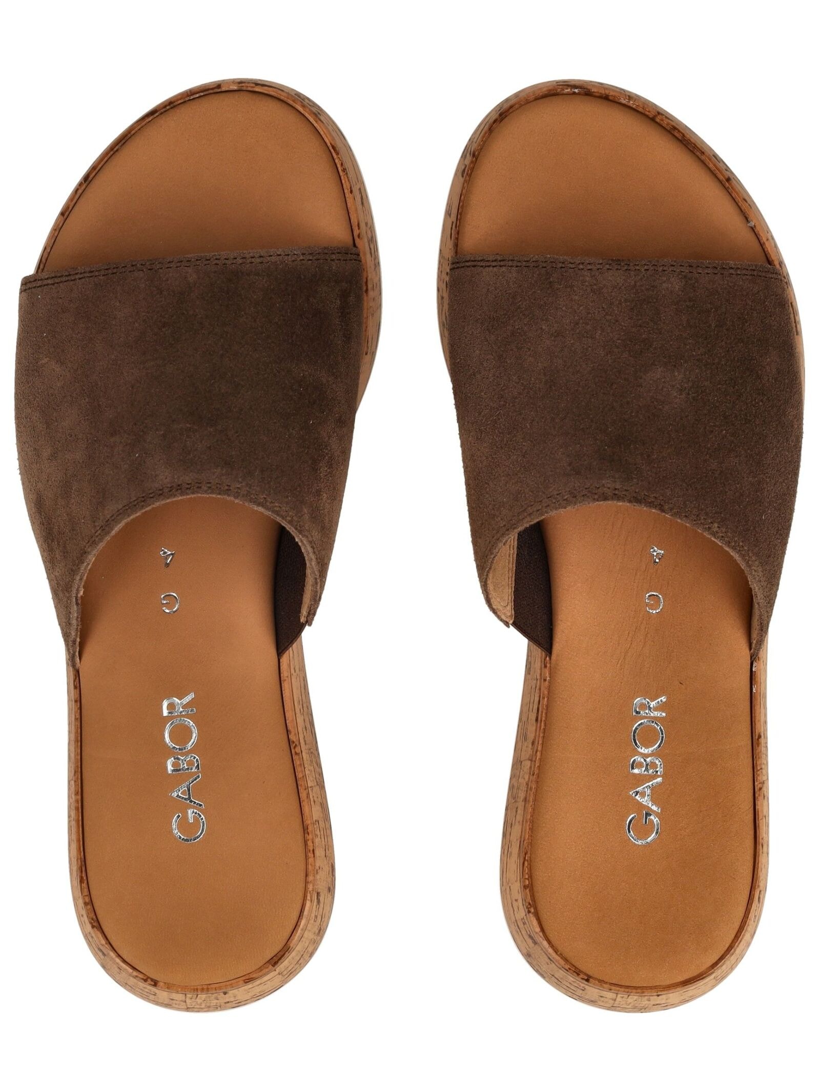 Gabor Comfort Pantolette »Gabor Comfort Pantoletten Veloursleder«