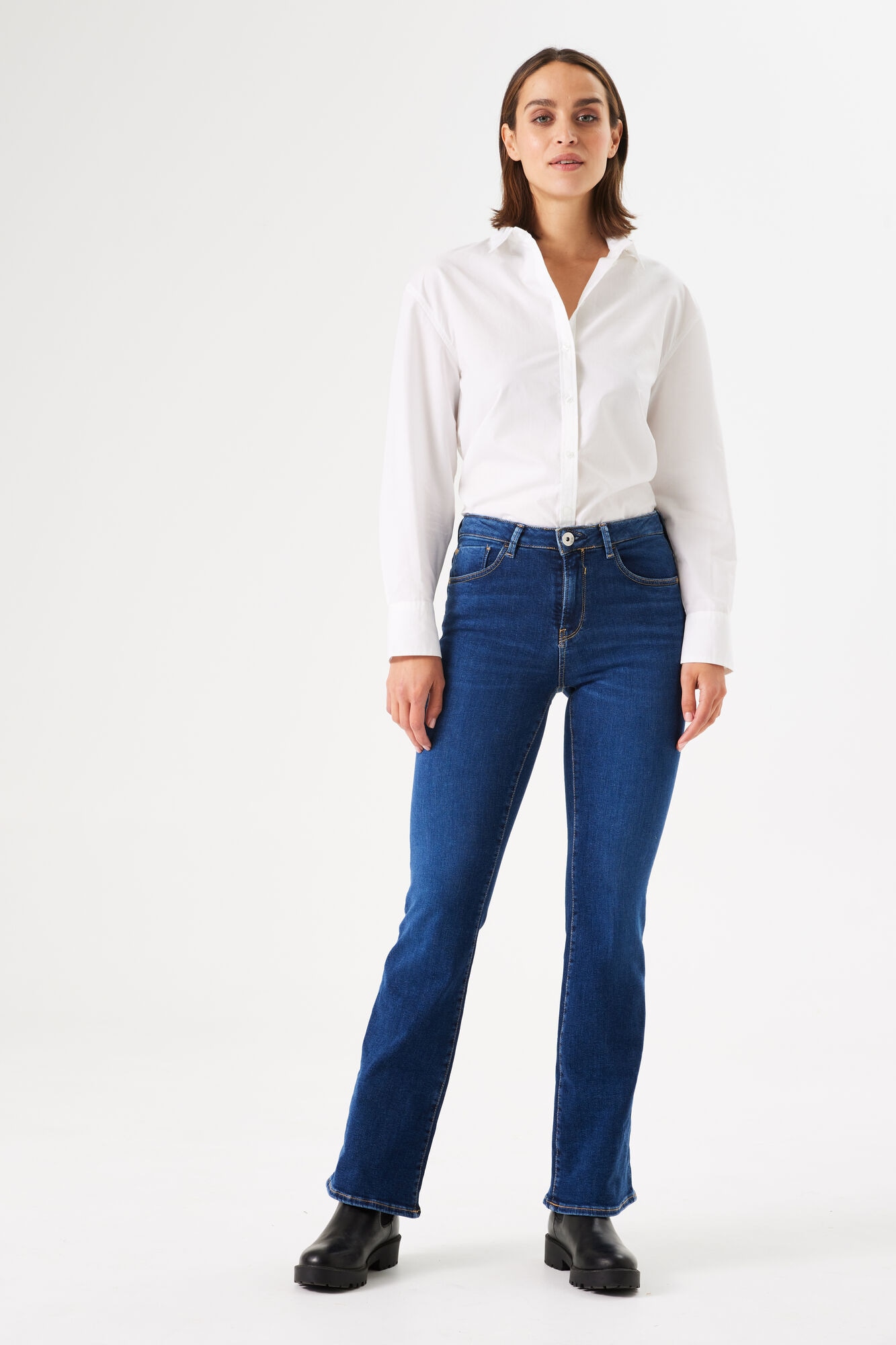 Garcia Slim-fit-Jeans »Celia Flare«