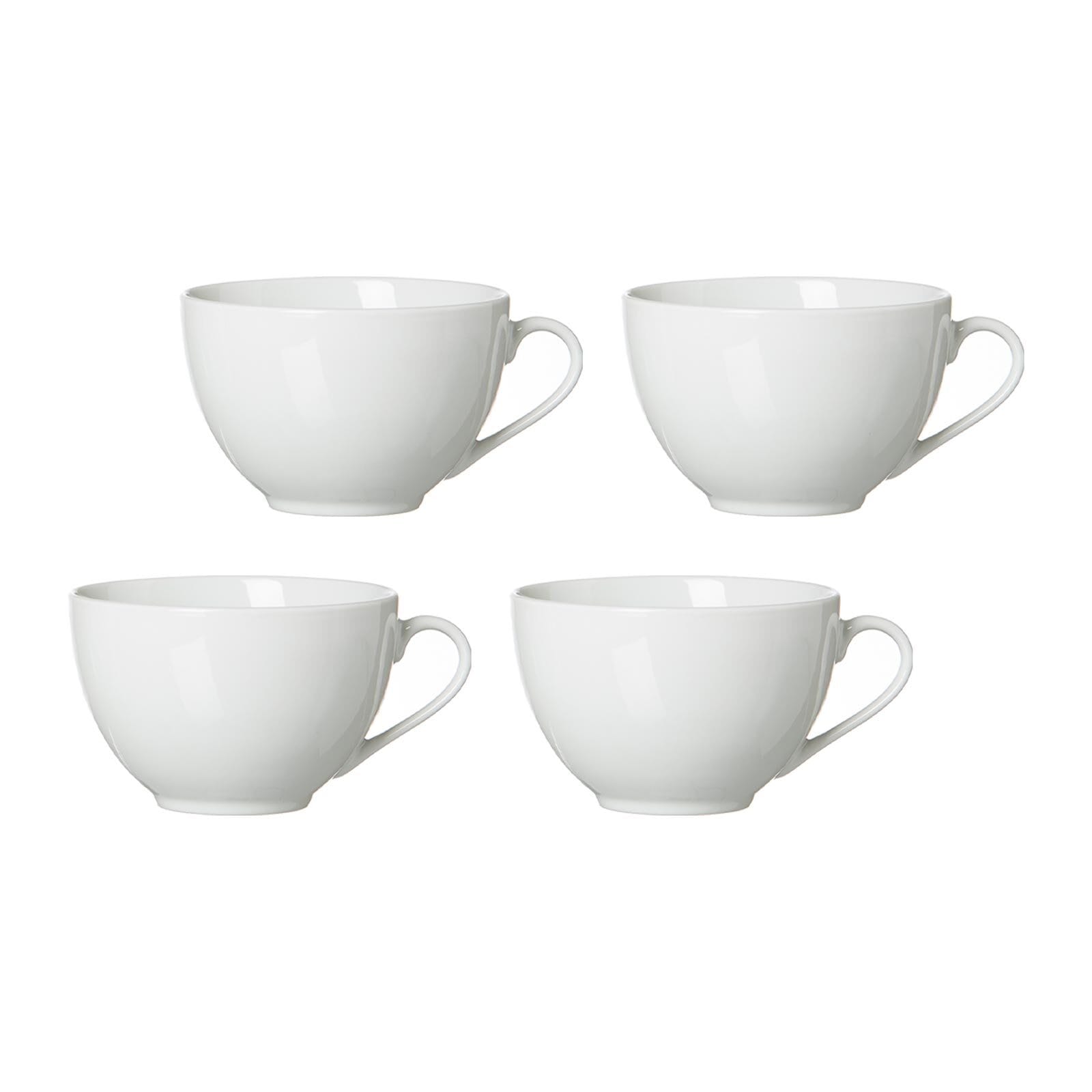 Ritzenhoff & Breker Tasse "Cappuccinotassen Bianco 300 ml 4er Set weiß" günstig online kaufen