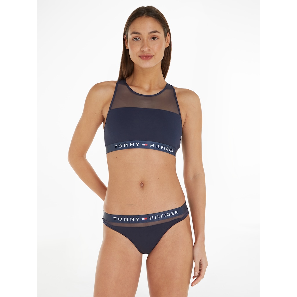 Tommy Hilfiger Underwear Bustier, (1 tlg.), mit leicht transparentem Mesheinsatz