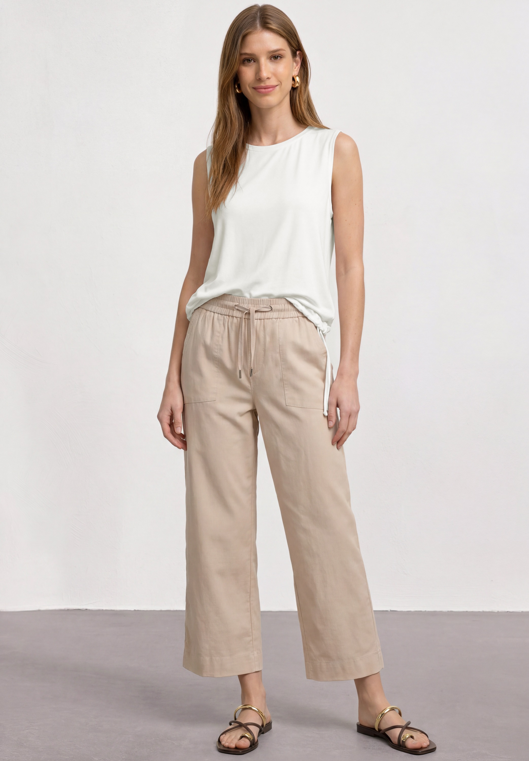 STREET ONE Shirttop aus stretchigem Viskosematerial