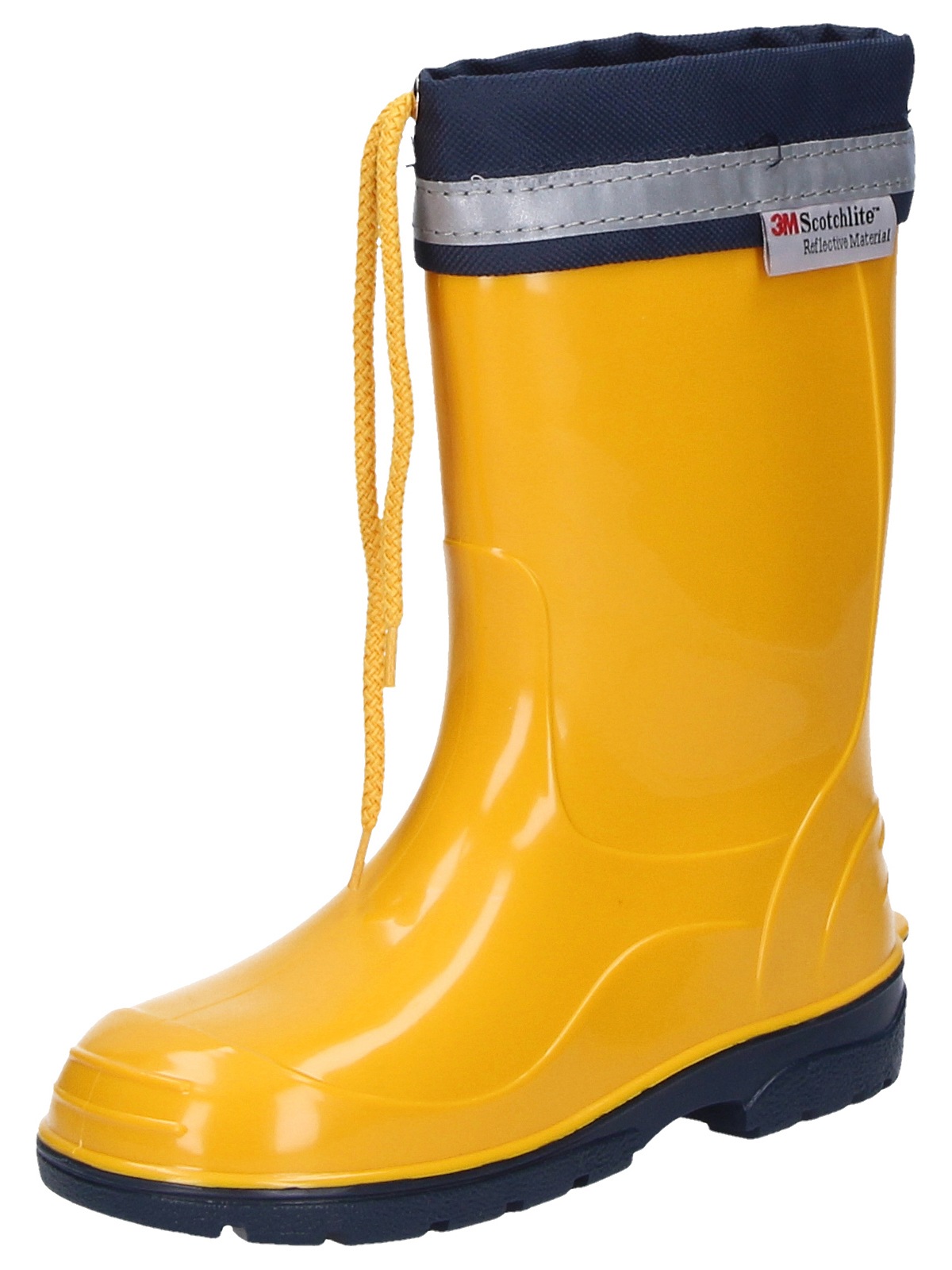 BOCKSTIEGEL Mädchen Gummistiefel "Regenstiefel Kim", Gr. 29, gelb, Obermaterial: 100% PVC PVC., Schuhe