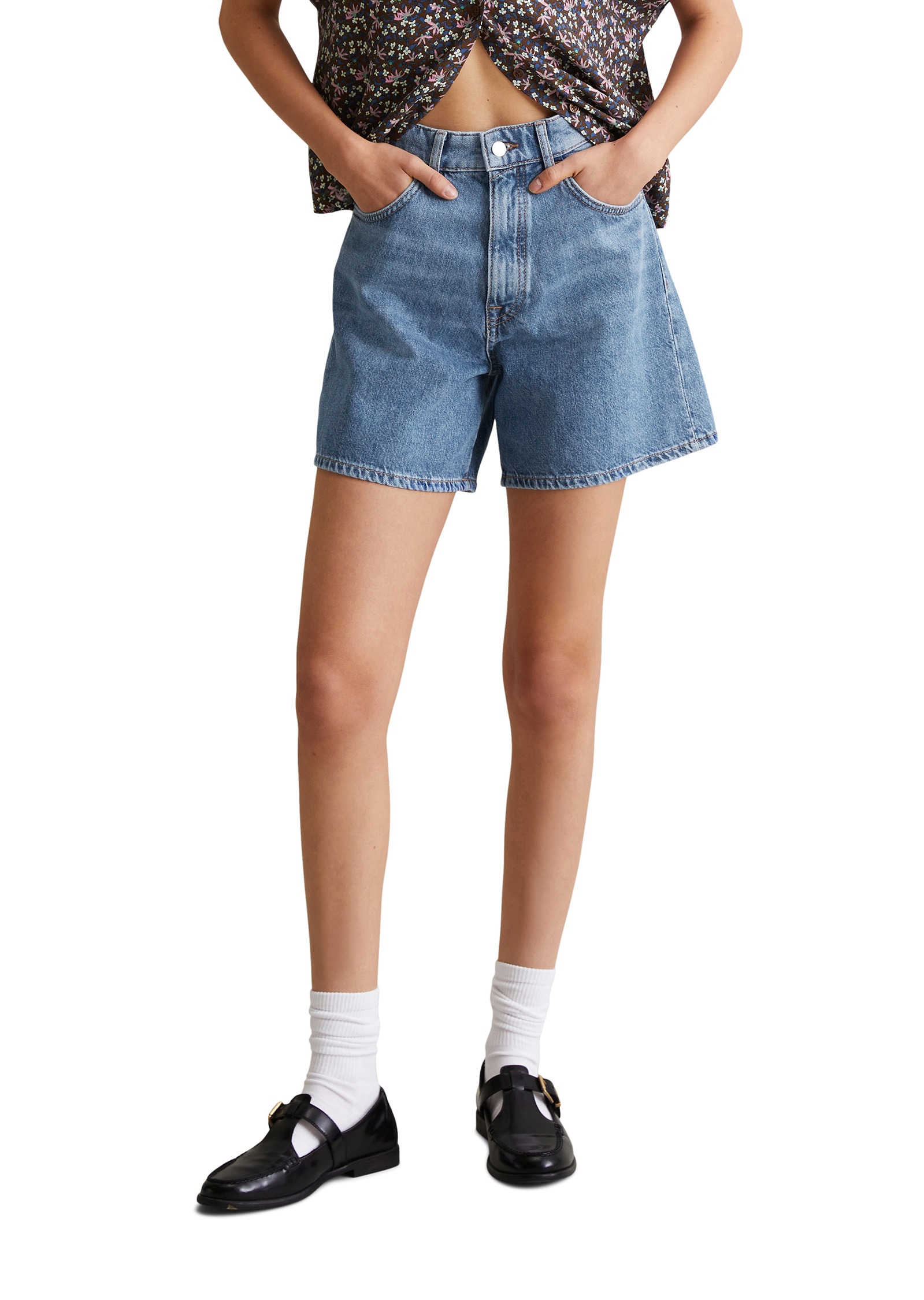 Marc OPolo DENIM Shorts "aus Rigid-Denim" günstig online kaufen