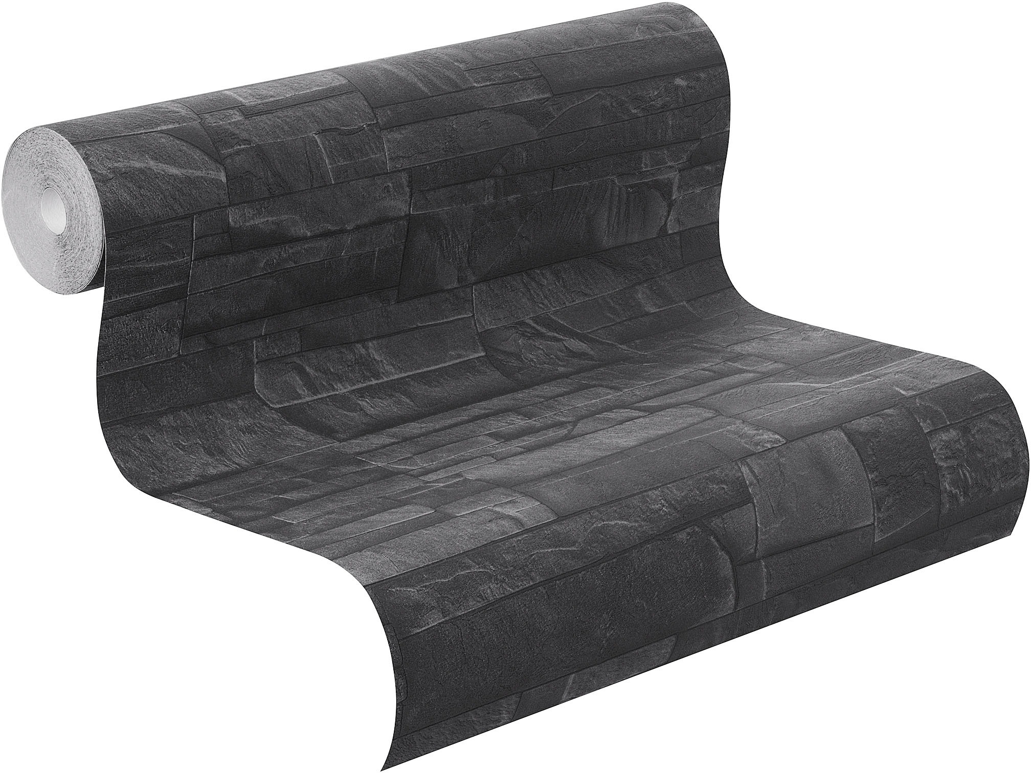 Thumbnail - Rasch Vinyltapete "Factory III" Steinoptik  gemustert geprägt