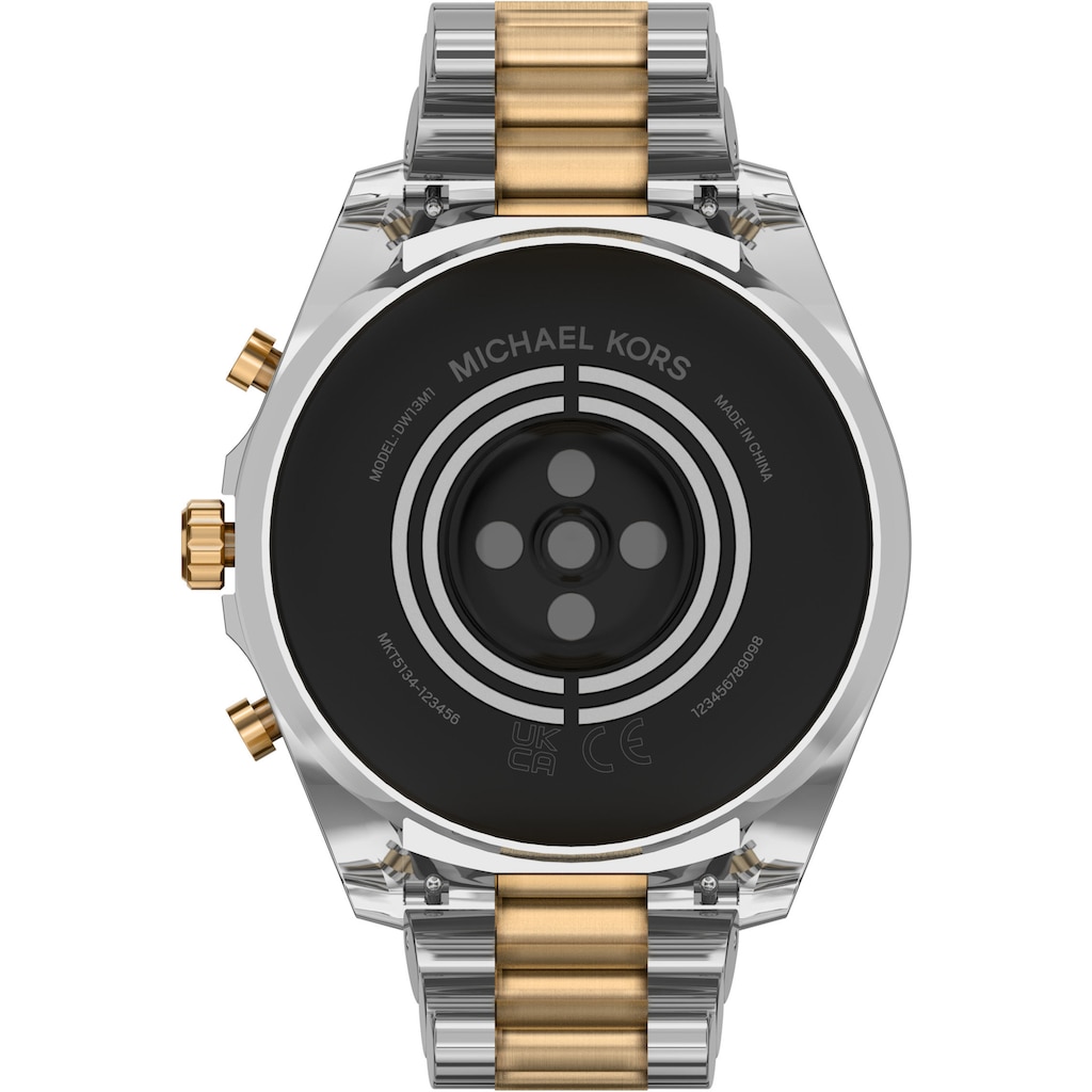 MICHAEL KORS ACCESS Smartwatch »BRADSHAW (GEN 6), MKT5134«, (Wear OS by Google)