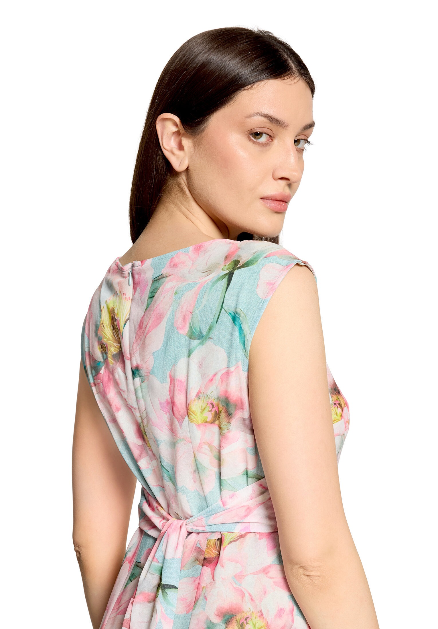Betty Barclay Chiffonkleid »Damen mit Bindegürtel« Ohne Tasche