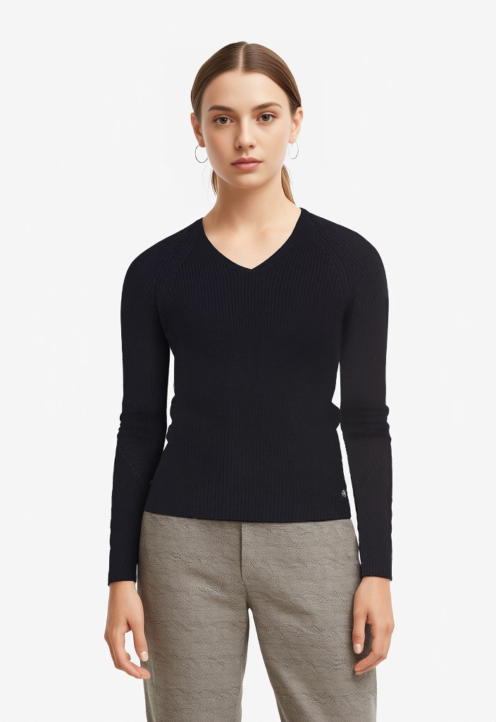 BOSS ORANGE Strickpullover "Fardella Premium Damenmode", mit Ajouré-Details günstig online kaufen