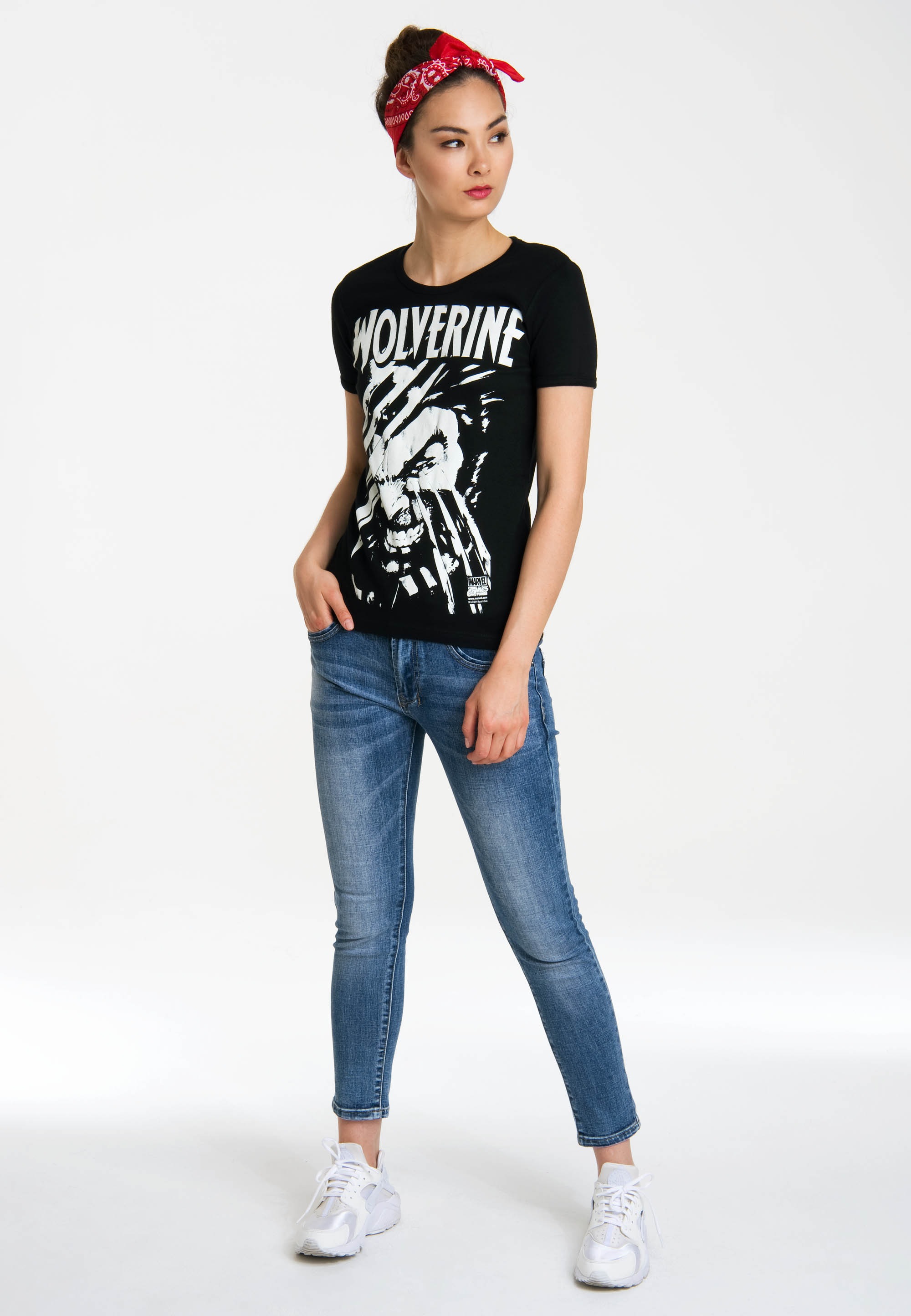 LOGOSHIRT T-Shirt »Wolverine«, mit lizenzierten Originaldesign
