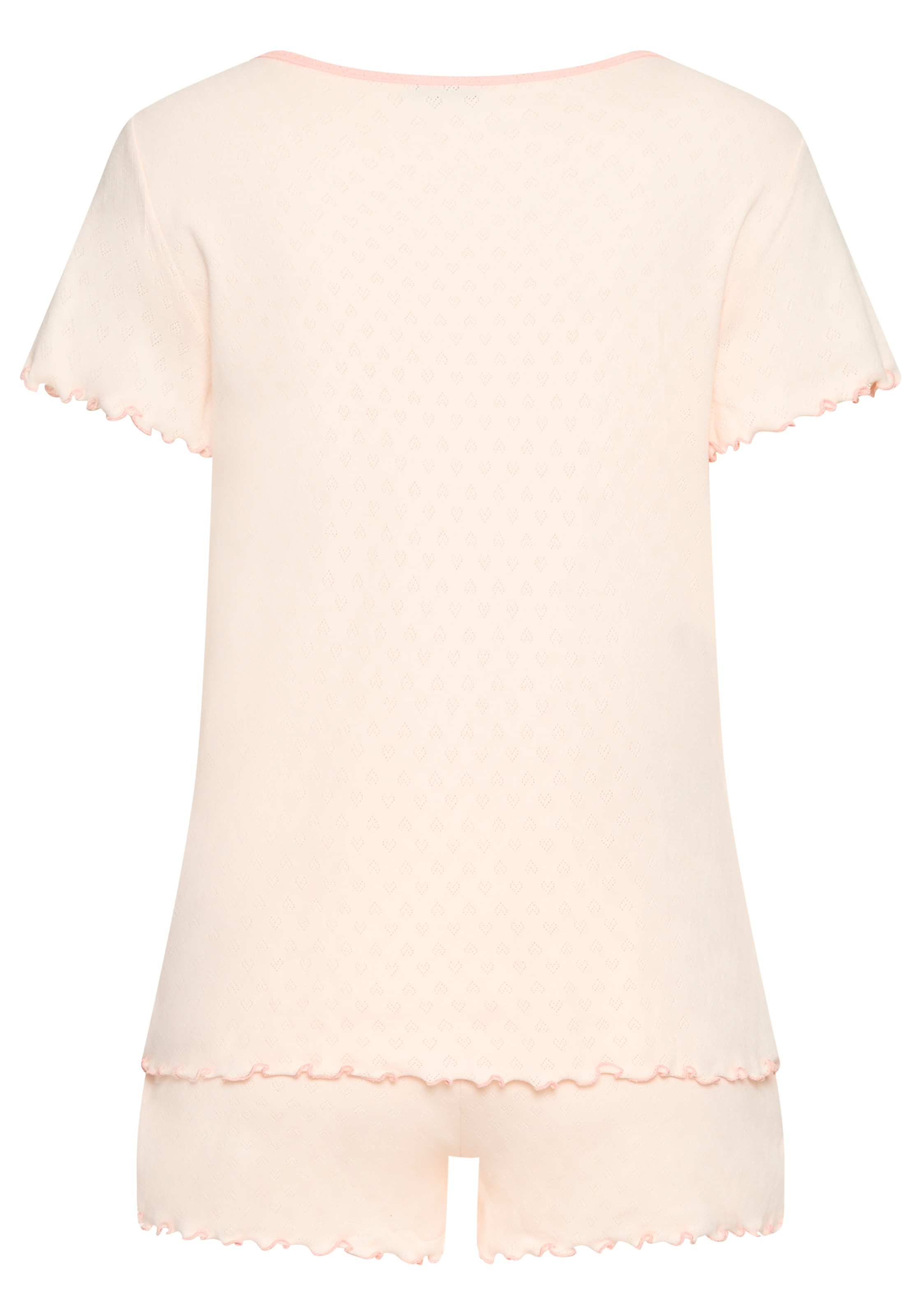 Vivance Dreams Shorty Packung, 3-teilig,  mit romantischem Ajourmuster