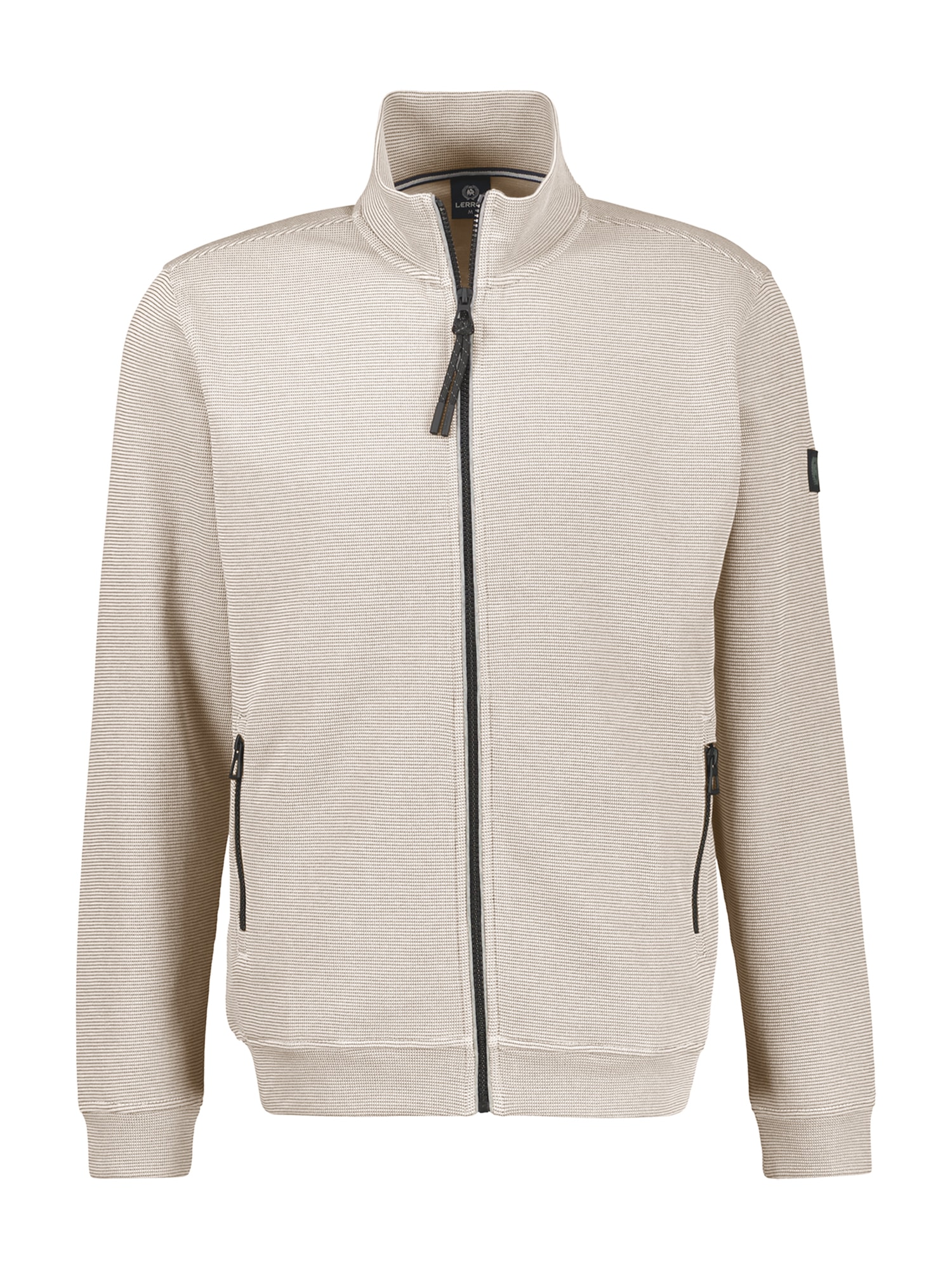 LERROS Sweatjacke "Sportive Sweatjacke aus Baumwollmix, große Größen"