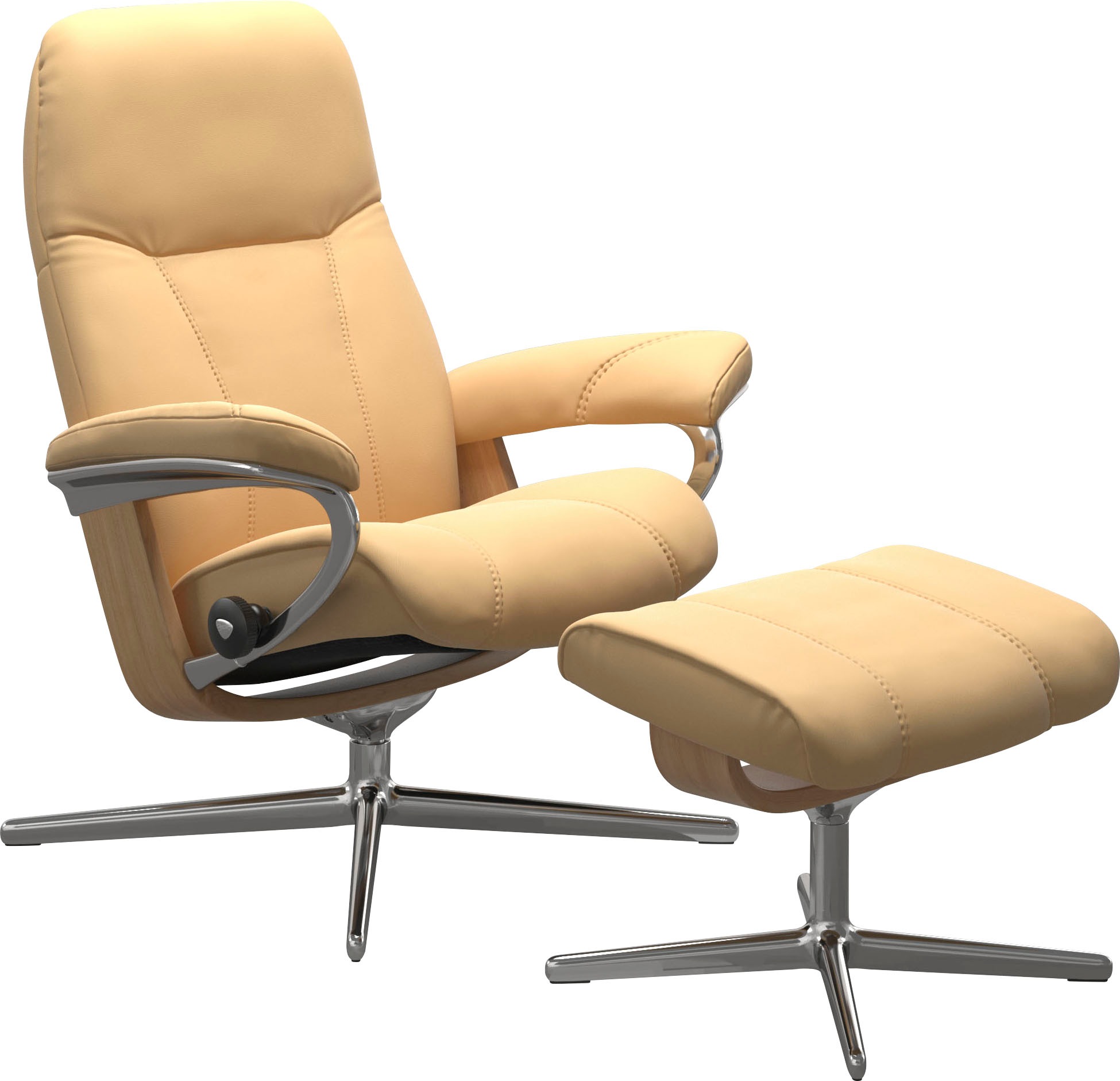 Stressless "Consul" mit Cross Base, Größe S, M & L, Holzakzent Eiche, in 2 günstig online kaufen