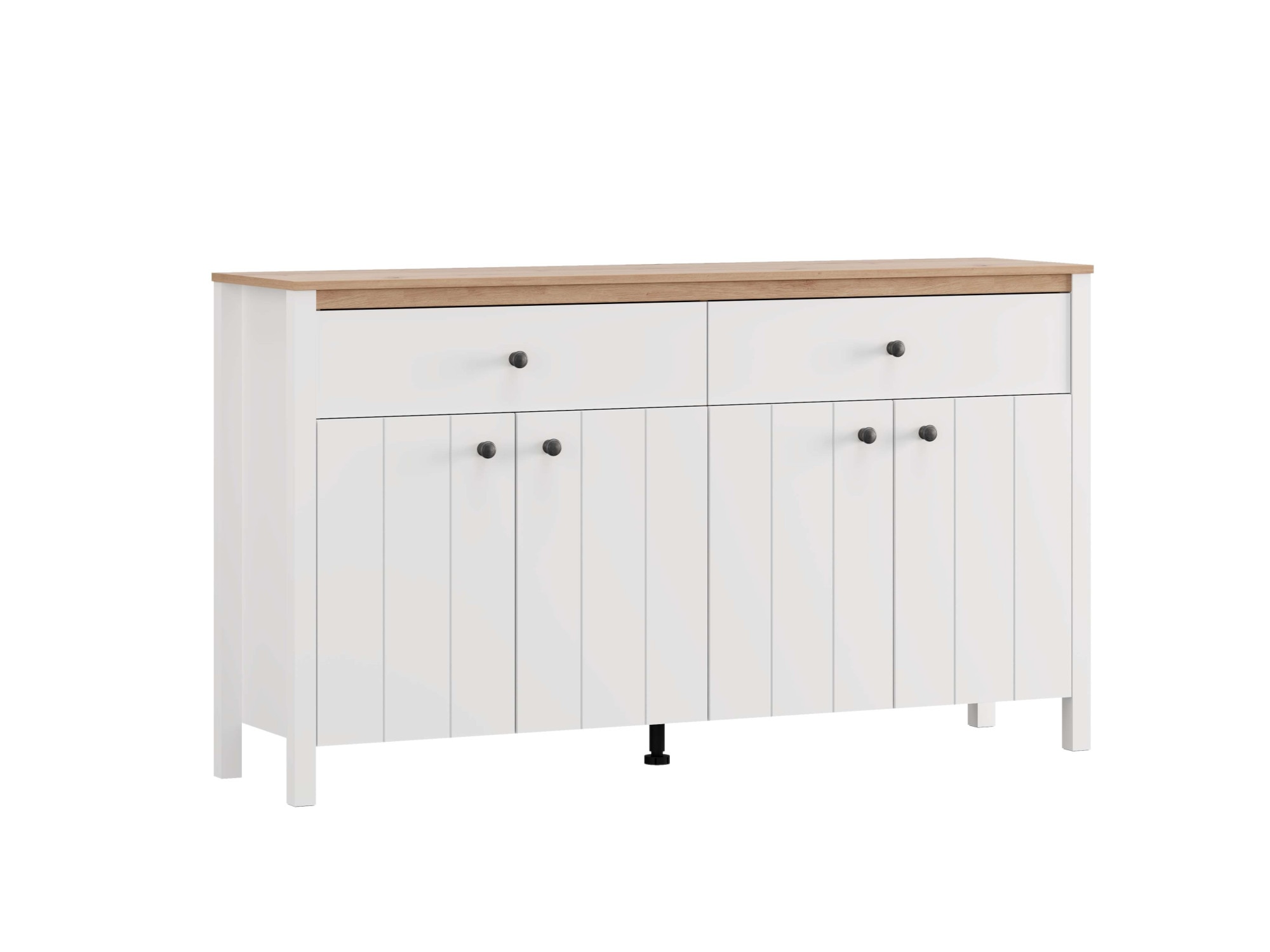 Home affaire Sideboard »BEDFORD Kommode, Kombikommode, Anrichte, Schrank« MDF-Profil 2D ummantelt, Hotstamping
