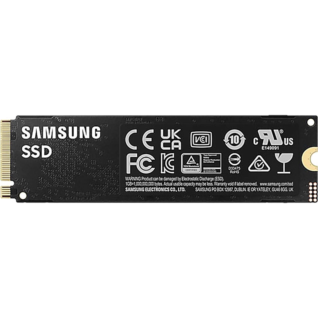 Samsung interne SSD »990 PRO NVMe™ M.2«, Anschluss PCIe Gen 4.0 x4