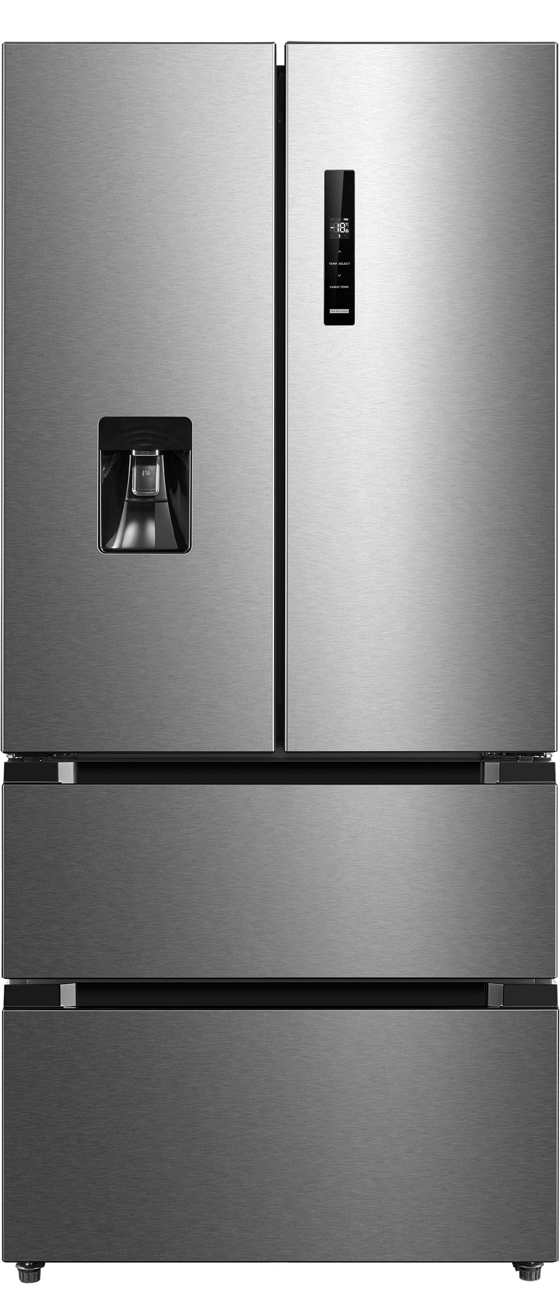 Hanseatic French Door "HFD18983CWDI" 190 cm hoch 83 cm breit Wasserspender günstig online kaufen