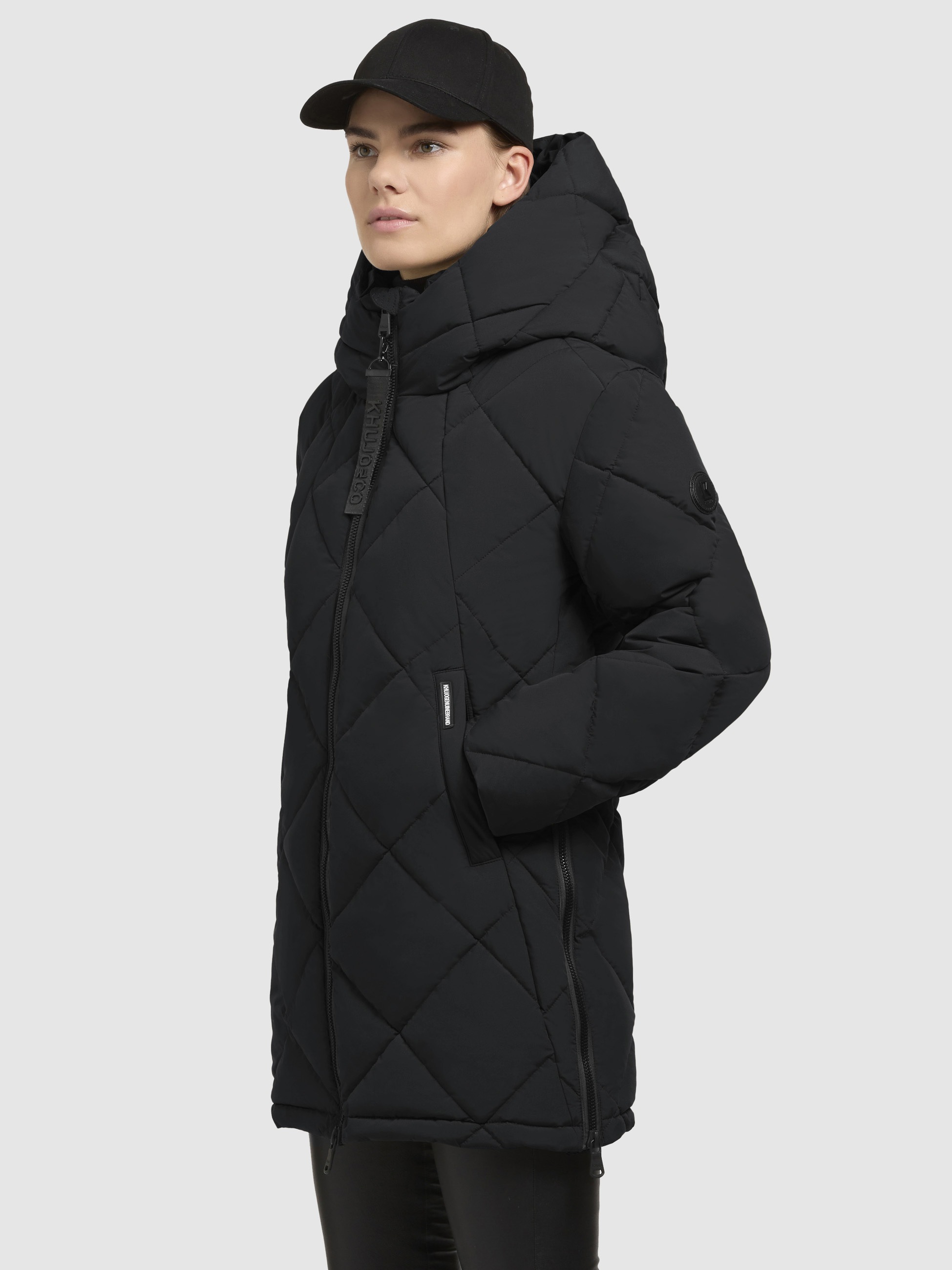 khujo Steppjacke »PEBB«, mit Kapuze