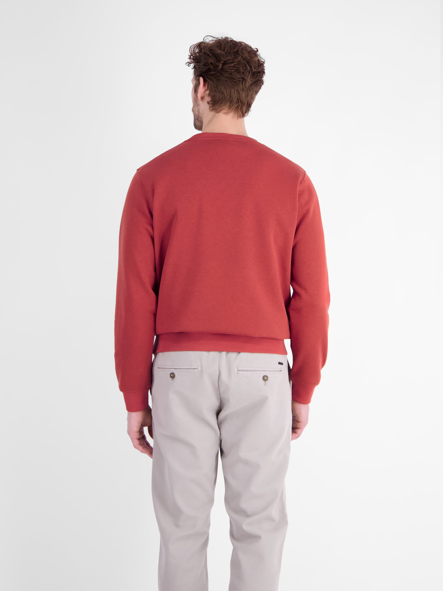 LERROS Sweatshirt »Legeres Sweatshirt mit Rundkragen aus weichem Baumwollmix«
