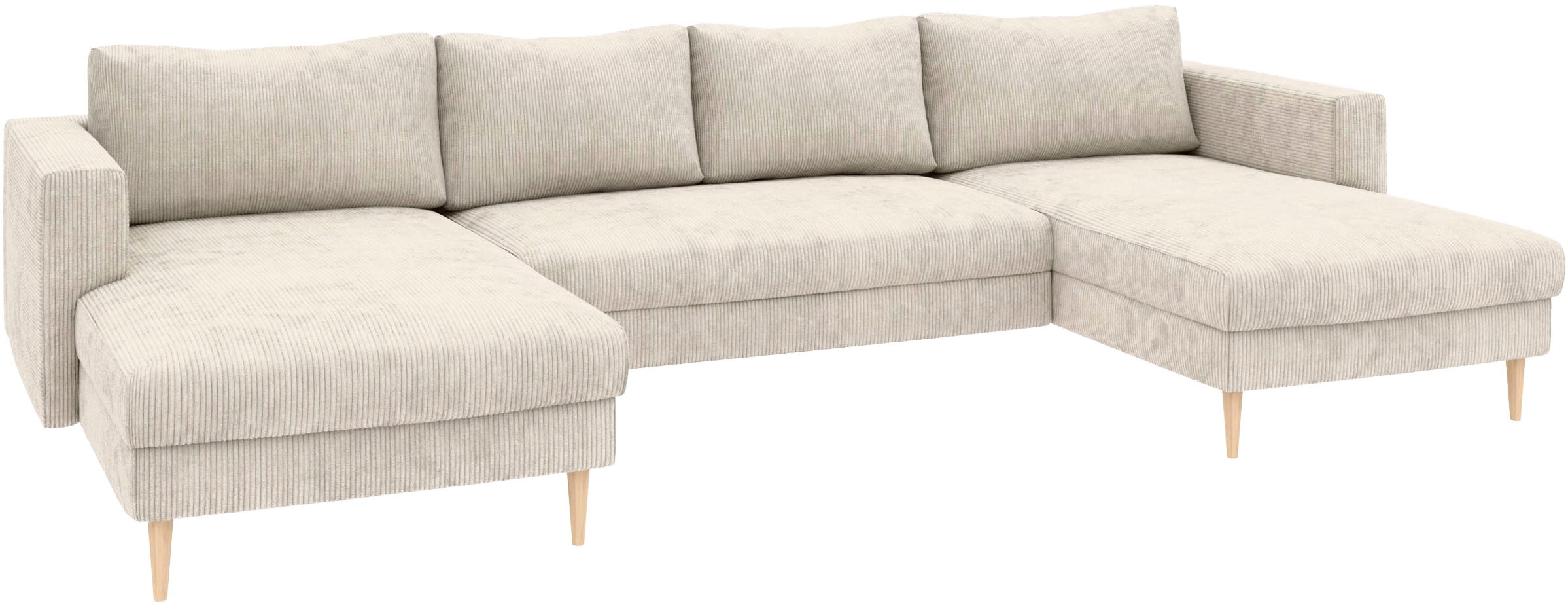 TRENDMANUFAKTUR Wohnlandschaft "Amazing, wahlw. mit Schlaffunktion & Bettka günstig online kaufen