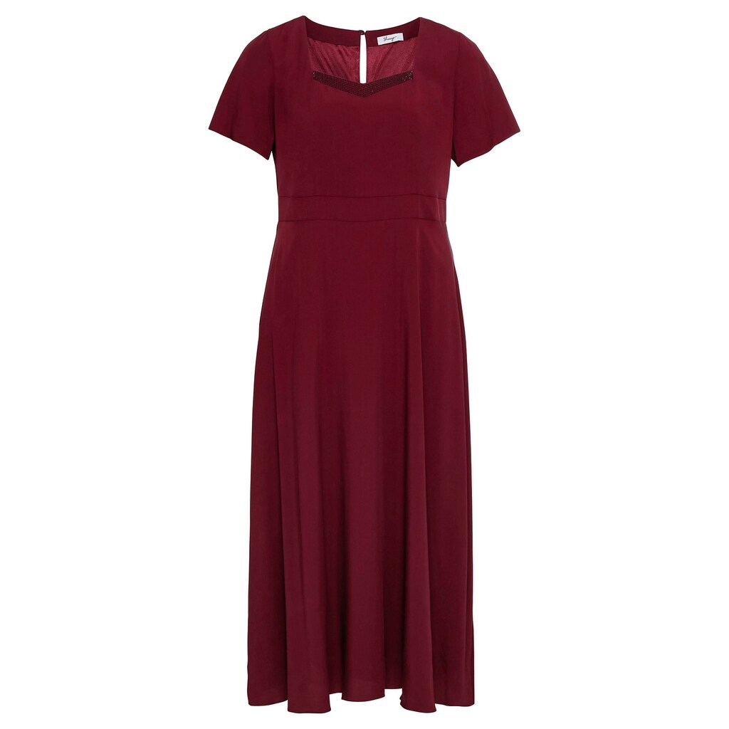 Sheego Abendkleid »Große Größen«, mit Schmucksteinen