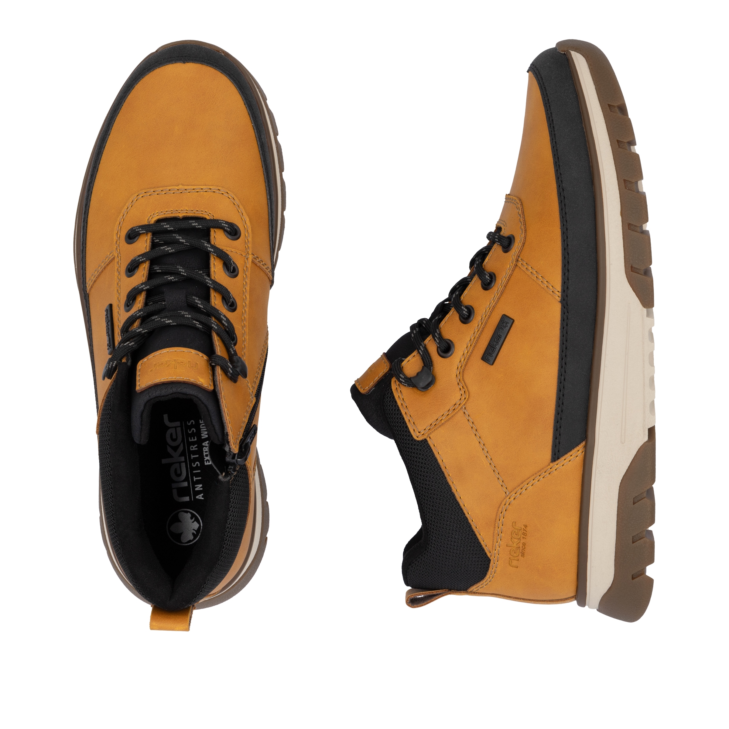 Rieker Schnürboots, Outdoorboots, Sneakerboots mit wasserabweisender TEX-Membran