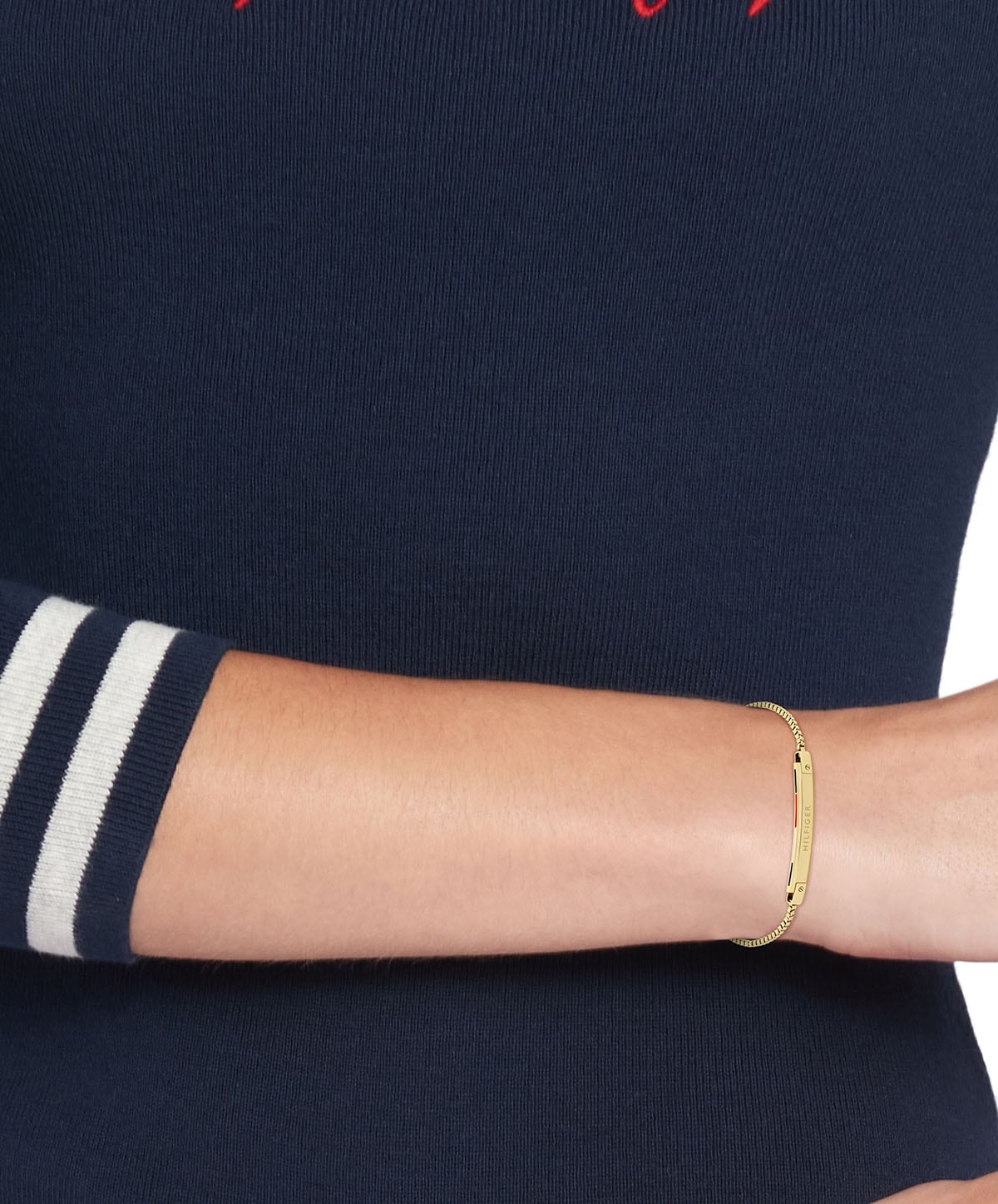 Tommy Hilfiger Armkette »LINEAR, 2780952, 2780953«, mit Emaille
