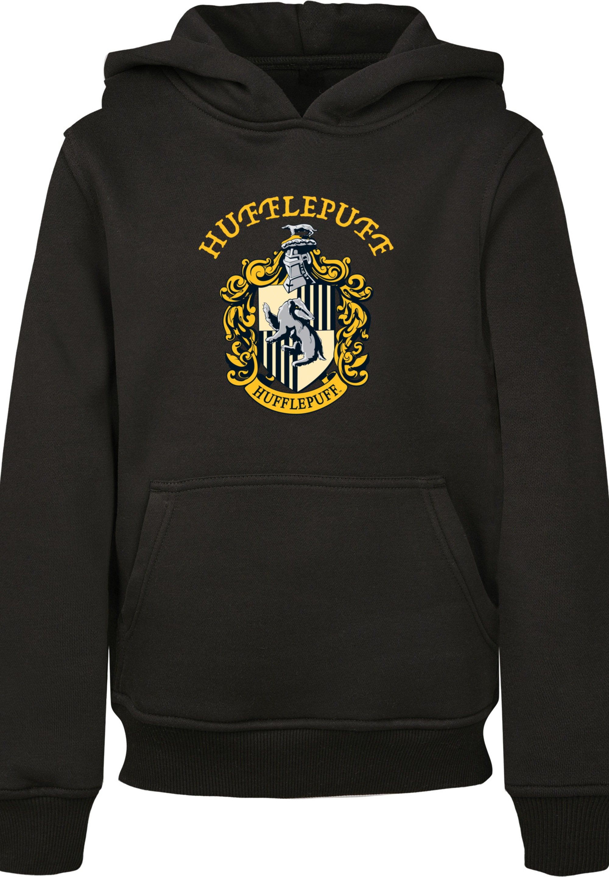 F4NT4STIC Kapuzenpullover »Harry Potter Hufflepuff Crest«, Print